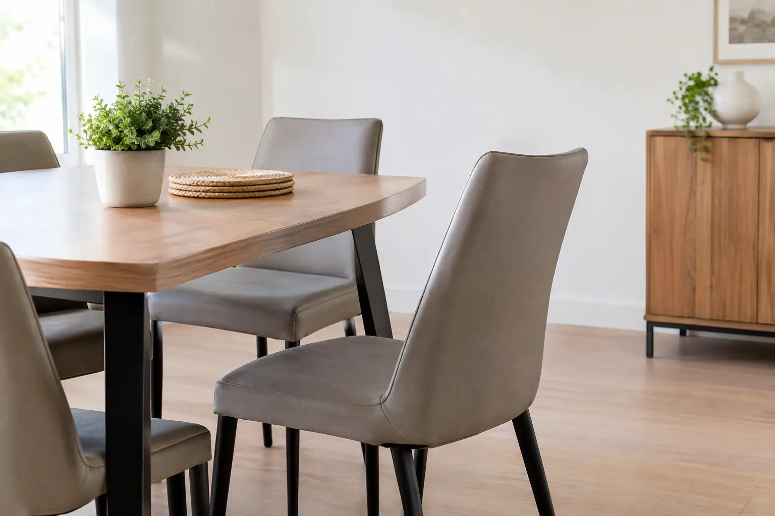 Cómo elegir sillas de comedor fáciles de limpiar