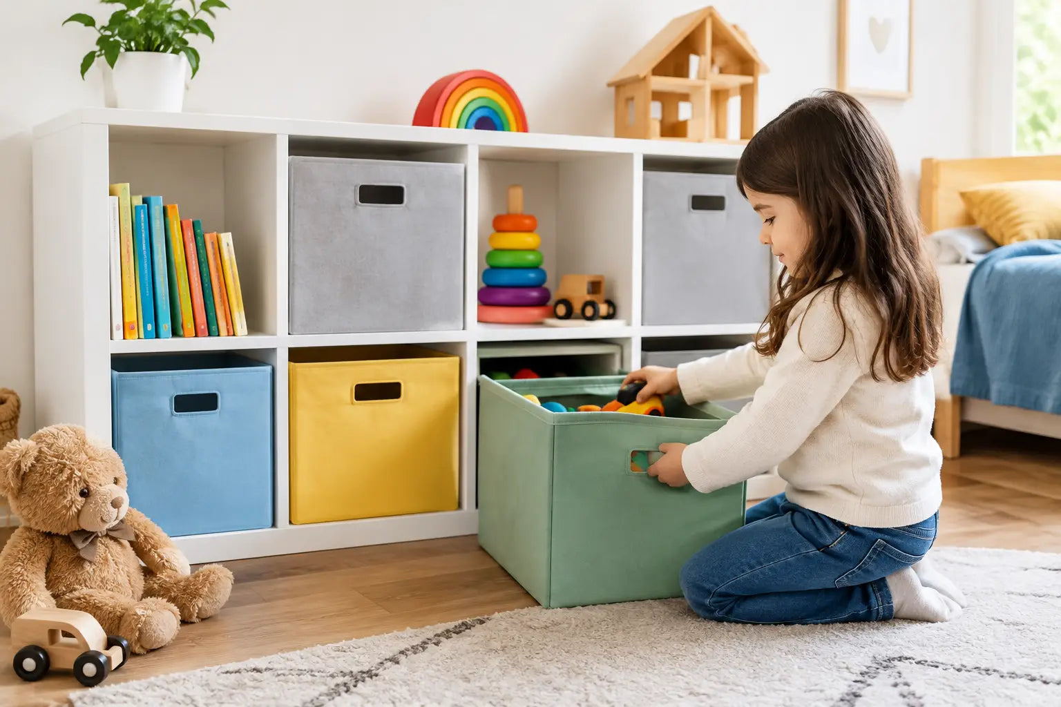 Mejores muebles para guardar juguetes en casa