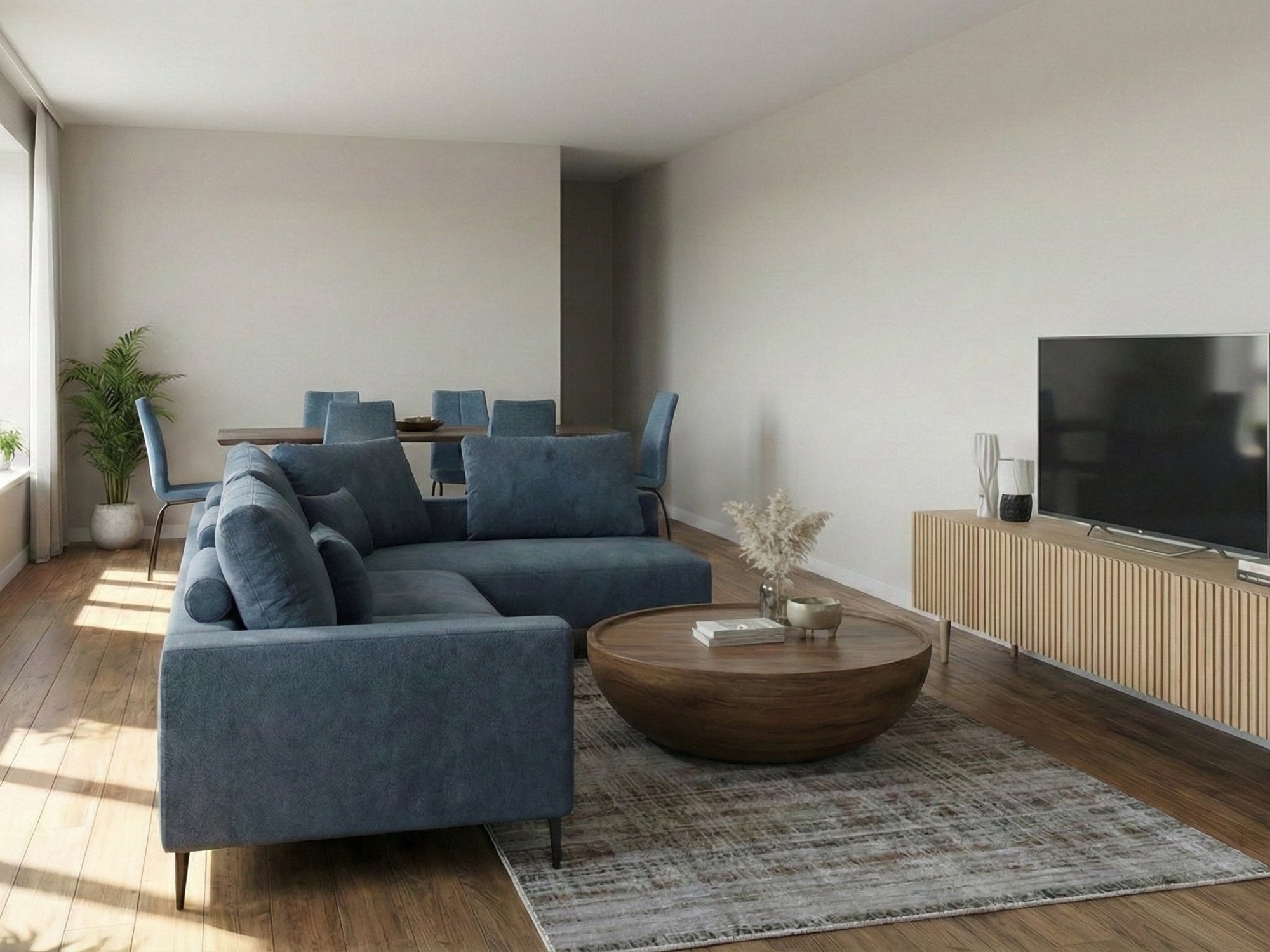 Distribución salón rectangular perfecta: Guía anti-pasillo