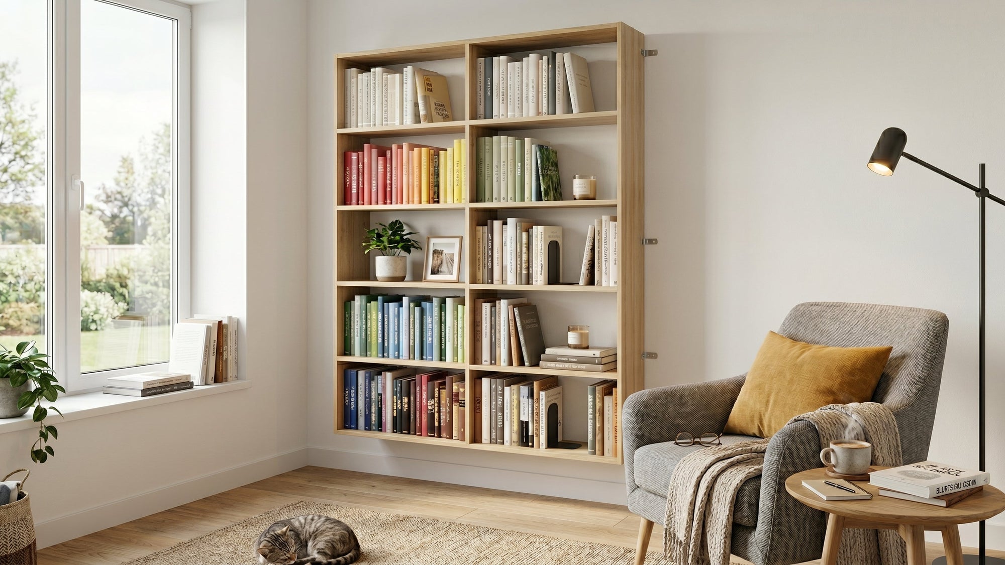 Opciones prácticas para organizar tus libros en casa