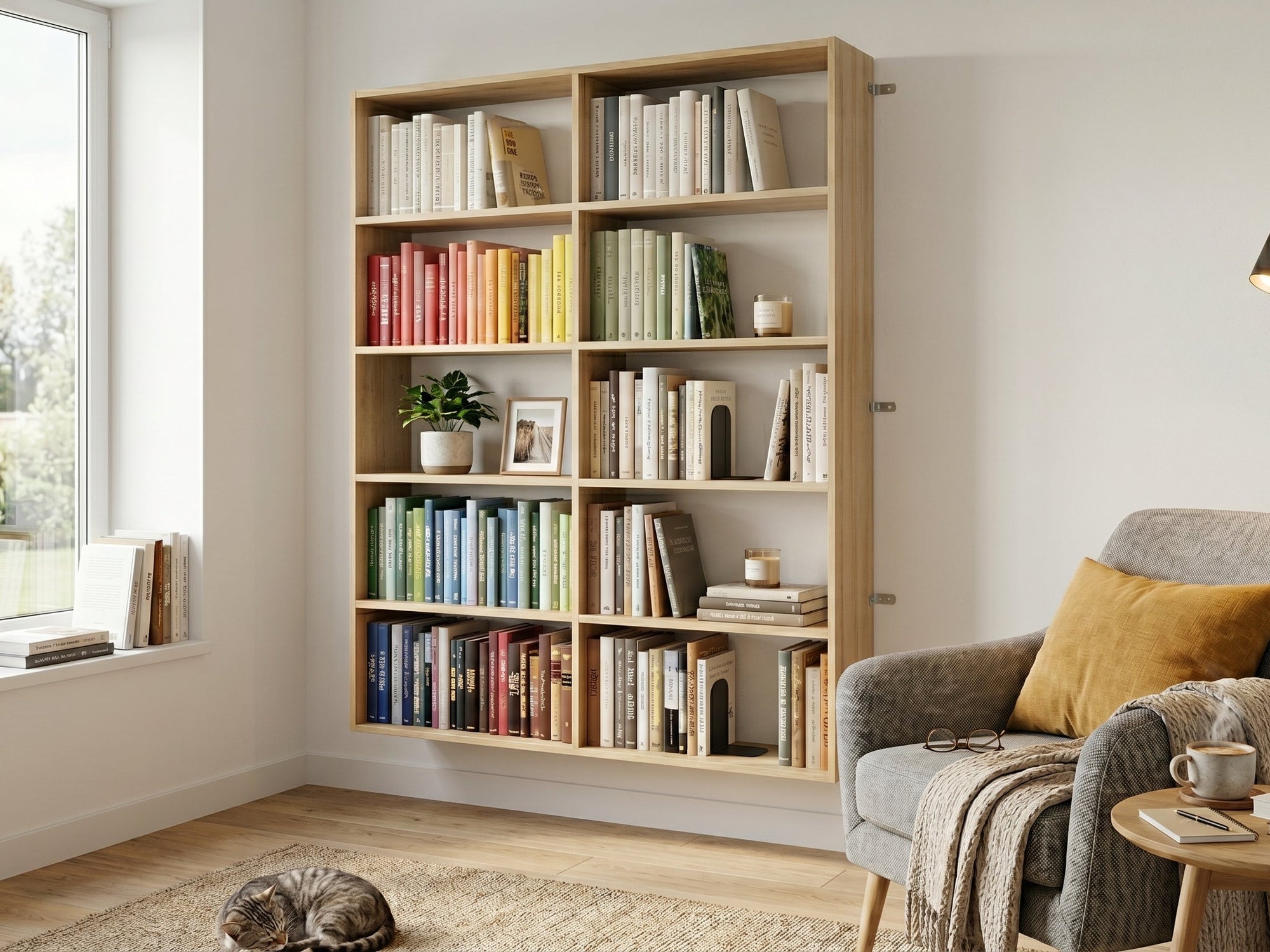 Opciones prácticas para organizar tus libros en casa
