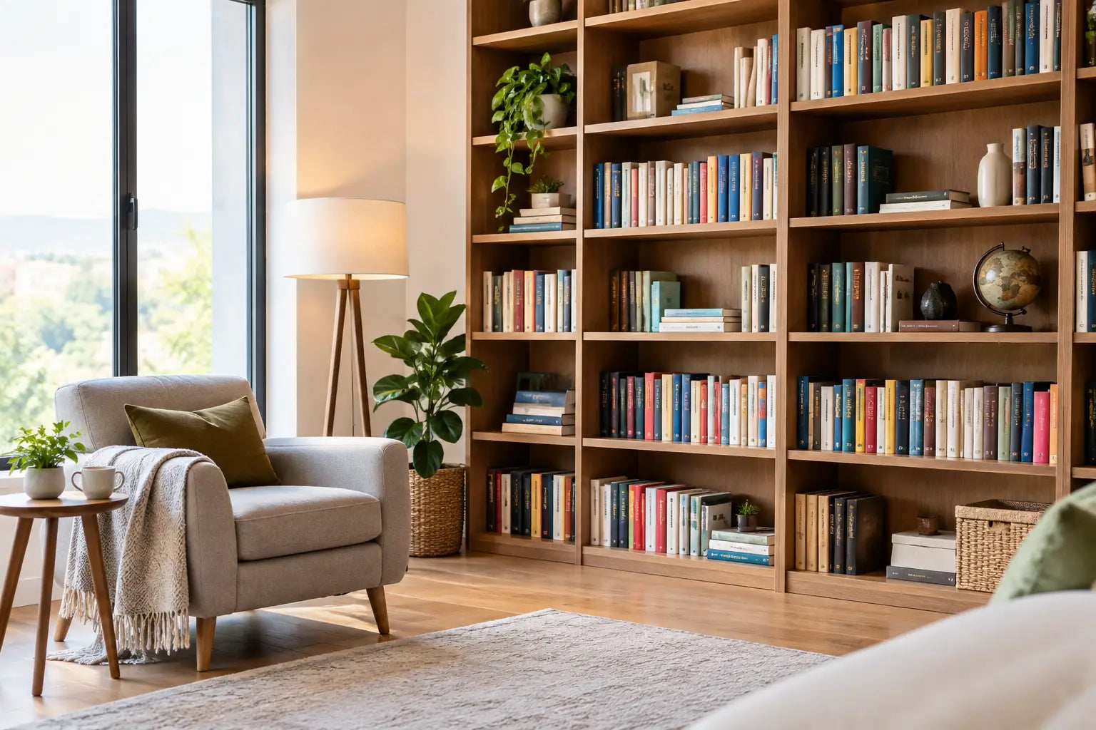 Las mejores estanterías para libros en casa