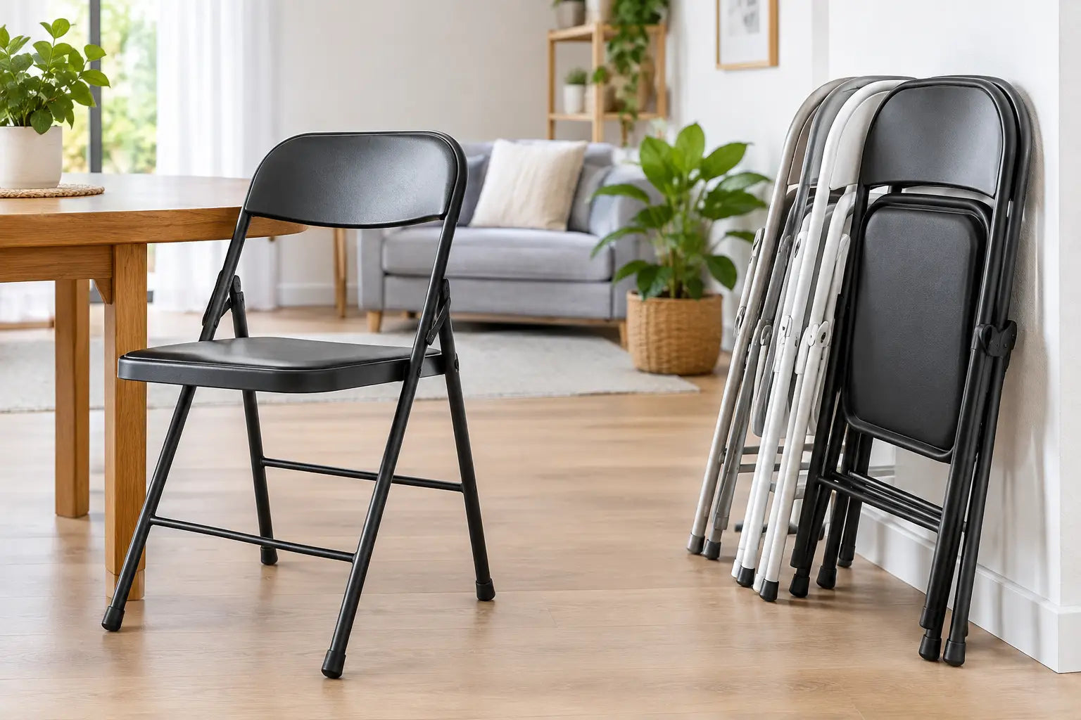 Cómo elegir sillas plegables para tu hogar