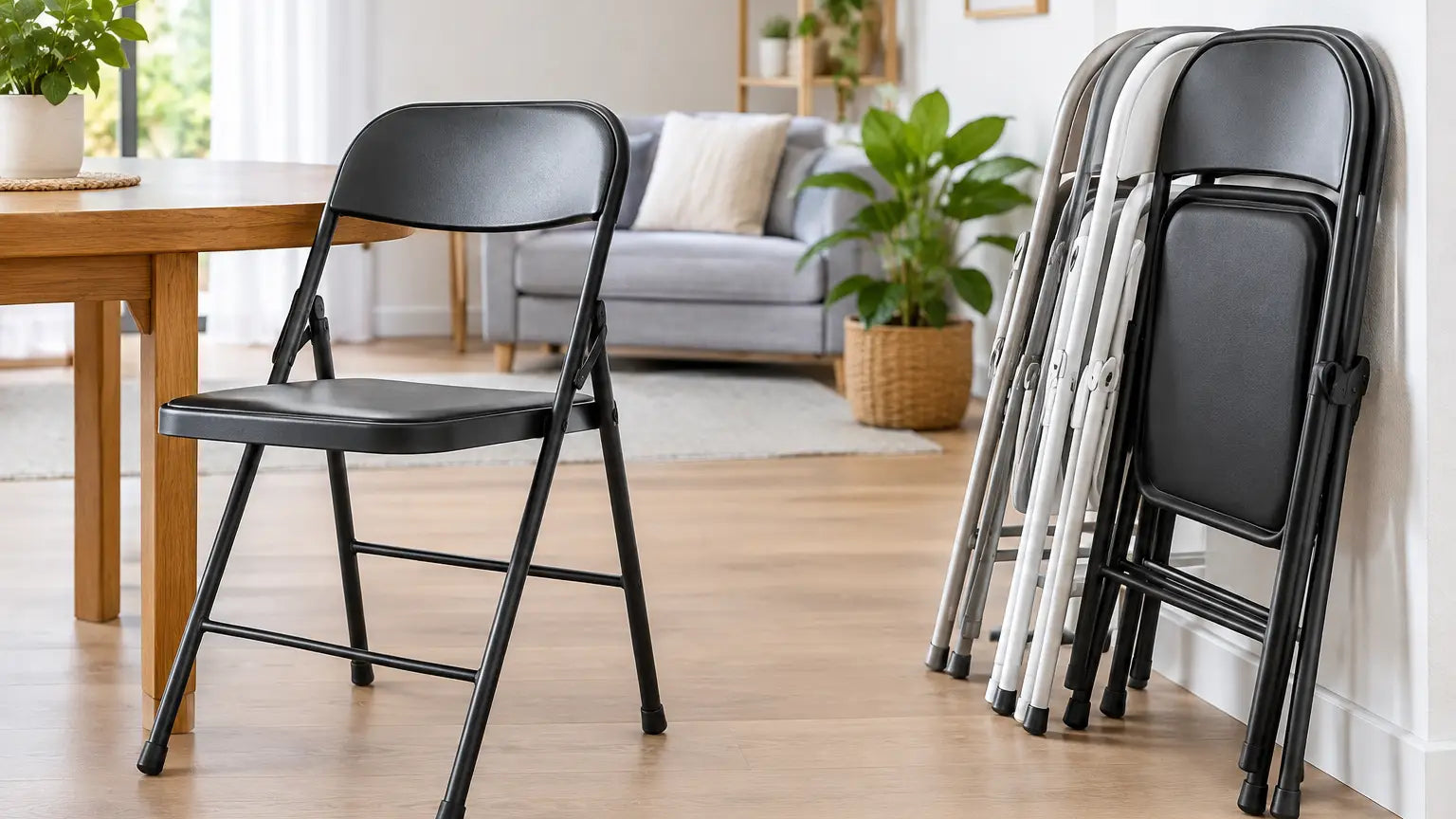 Cómo elegir sillas plegables para tu hogar