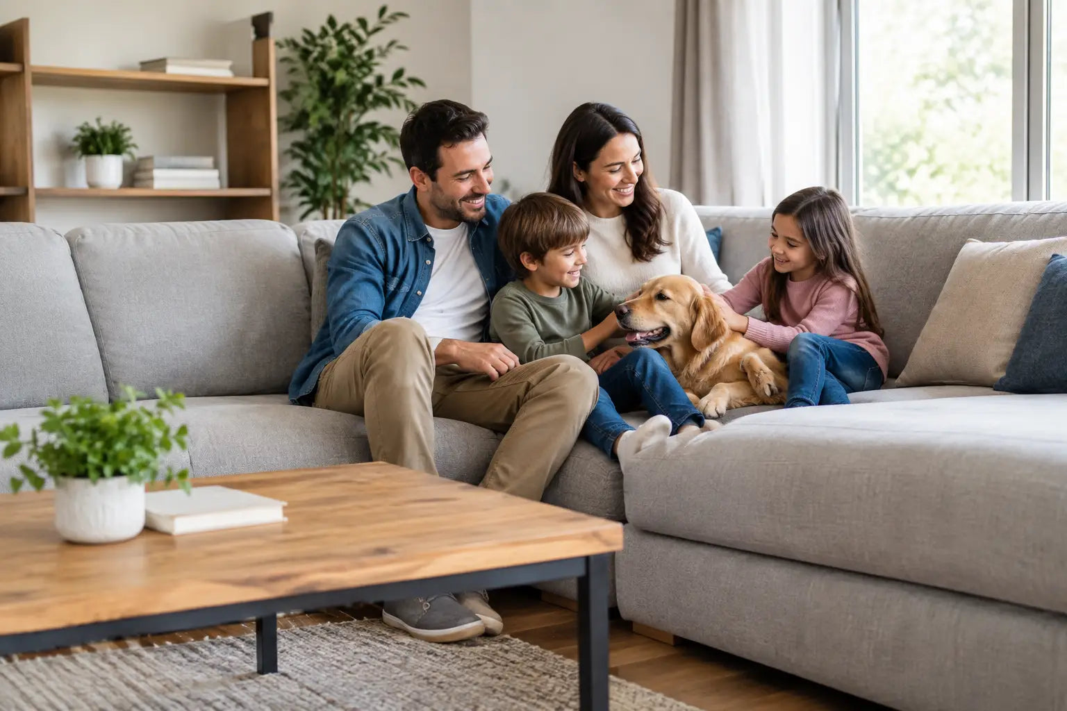 Cómo elegir un sofá para familia que dure años