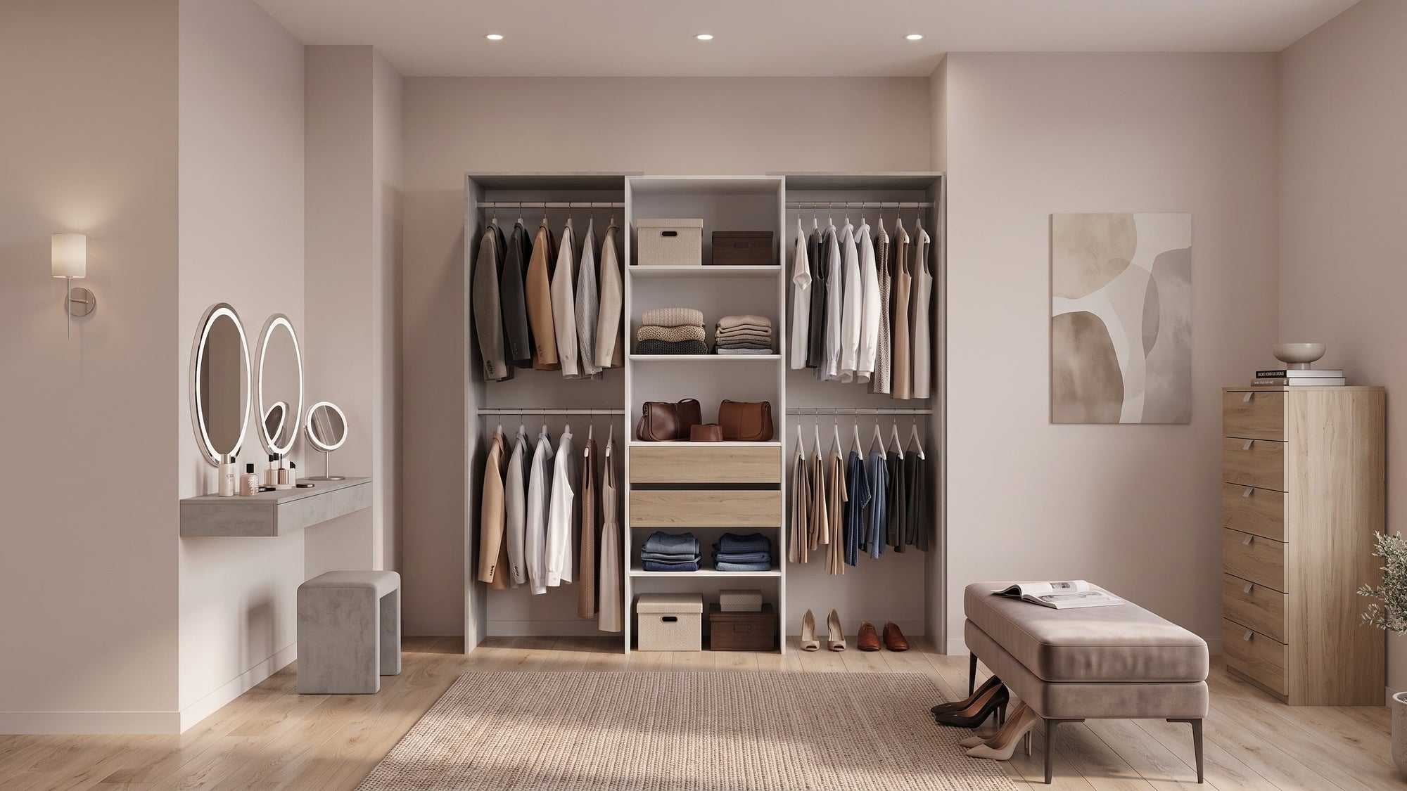 Guía paso a paso para elegir el mejor mueble vestidor para tu hogar
