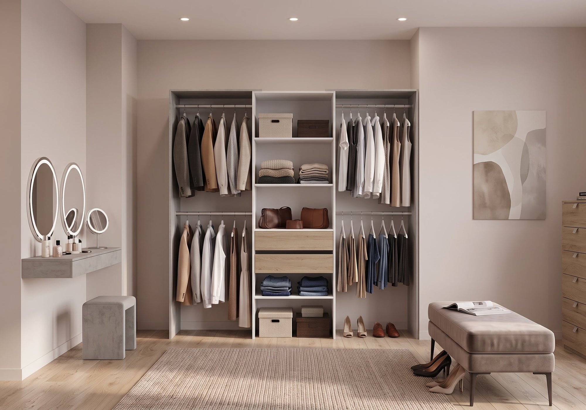 Guía paso a paso para elegir el mejor mueble vestidor para tu hogar