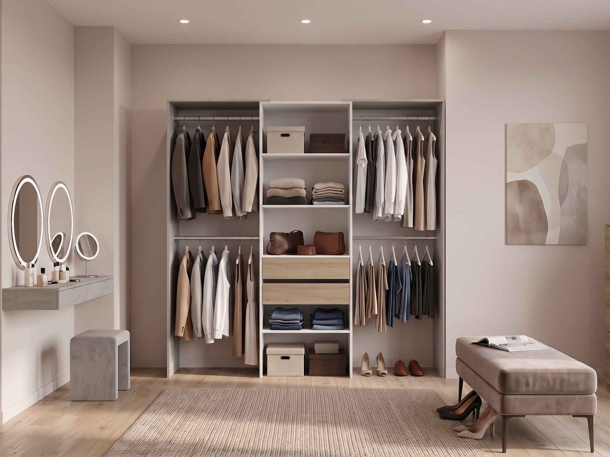 Guía paso a paso para elegir el mejor mueble vestidor para tu hogar