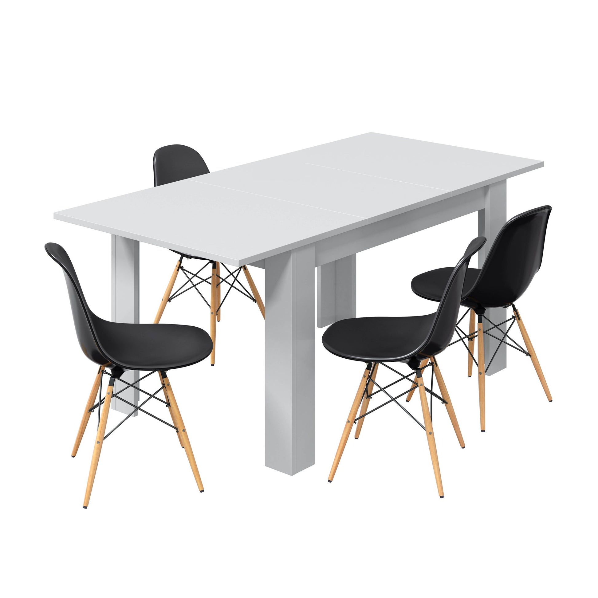 Comprar Mesa Extensible Kendra 140-190x90cm online en KitMuebles