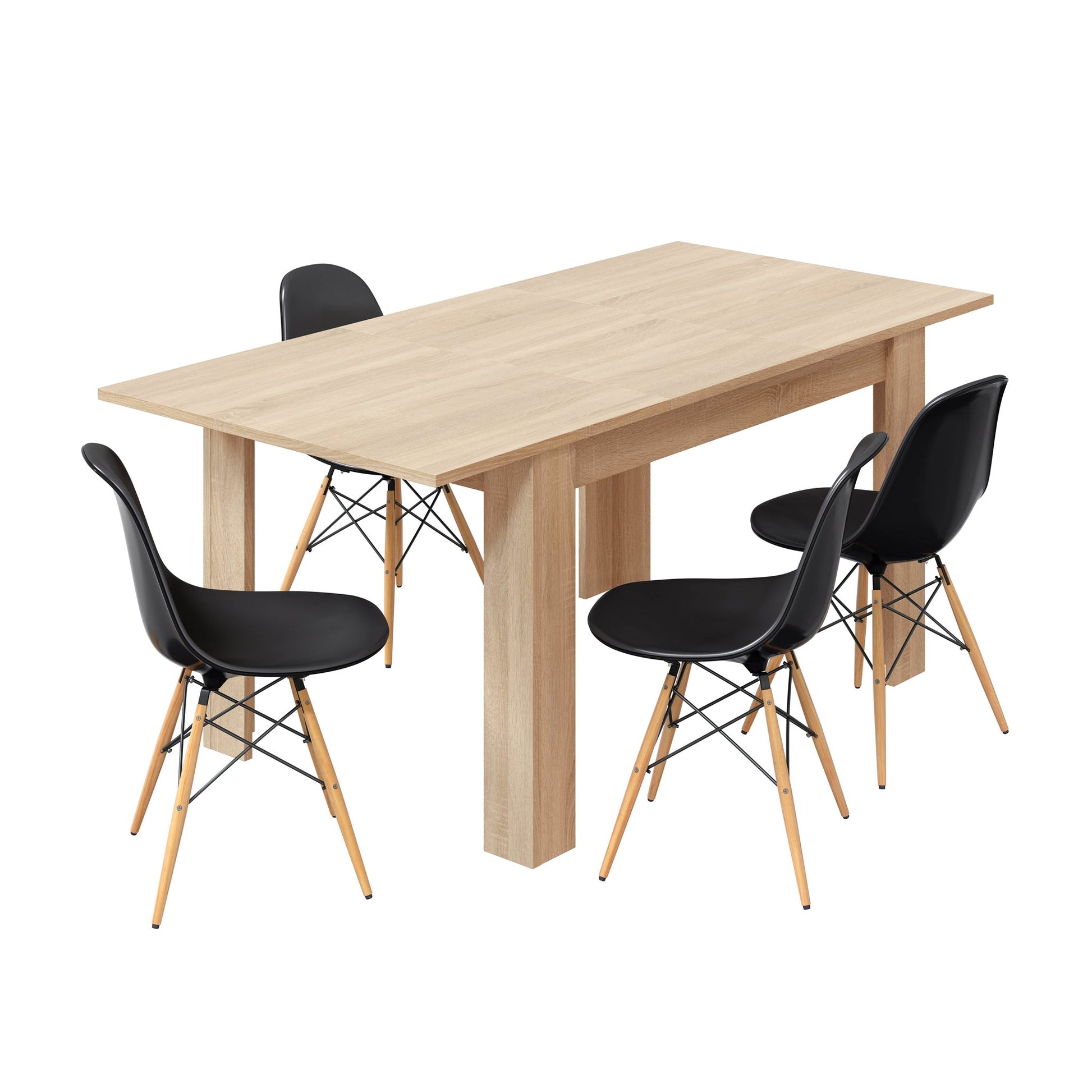 Comprar Mesa Extensible Kendra 140-190x90cm online en KitMuebles