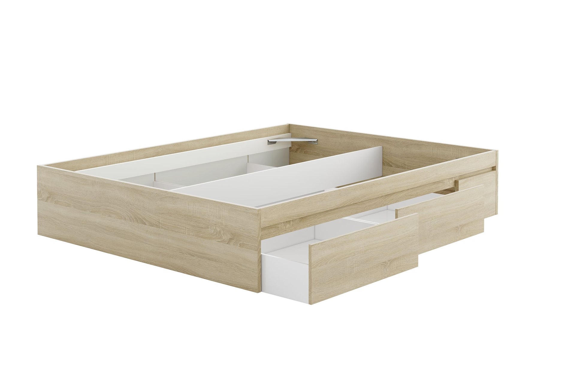 Comprar Cama con 4 Cajones Kendra 150cm online en KitMuebles