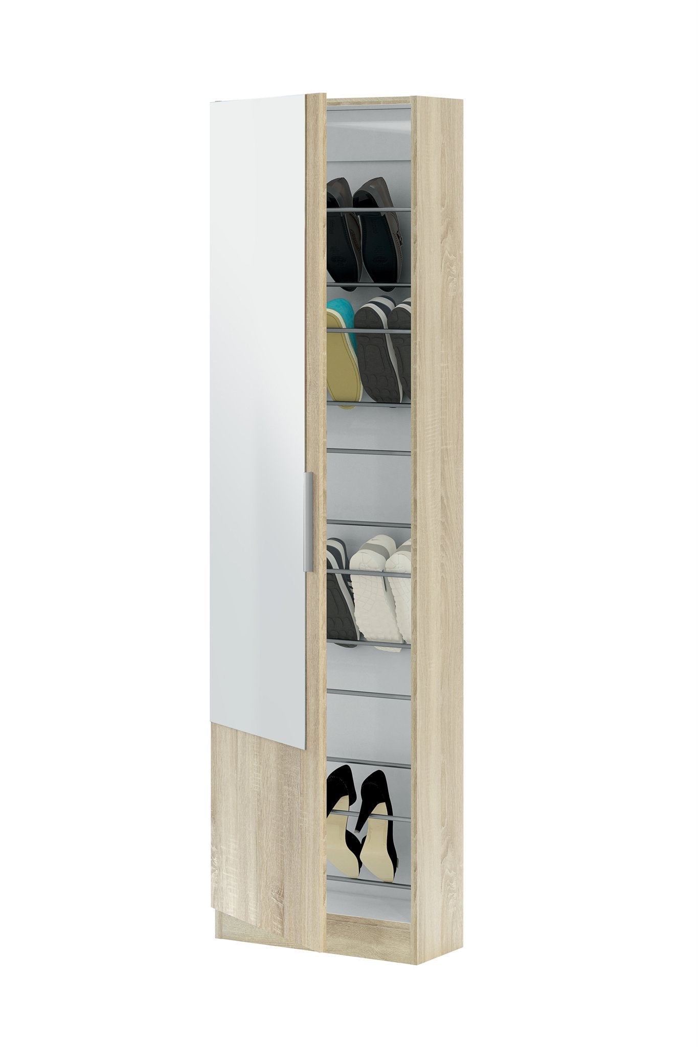 Comprar Zapatero con Espejo Prisma online en KitMuebles