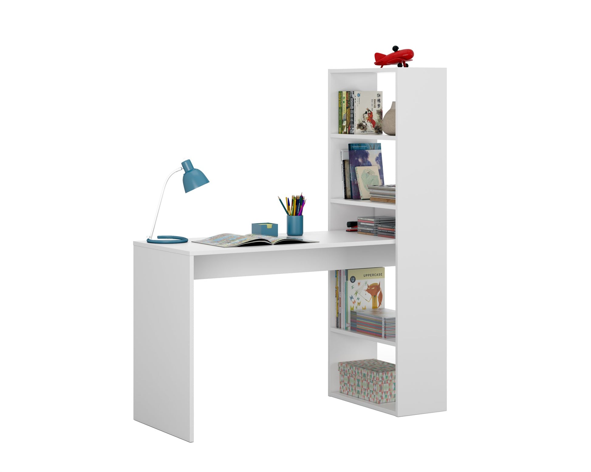 Comprar Escritorio con Estanteria Duplo online en KitMuebles