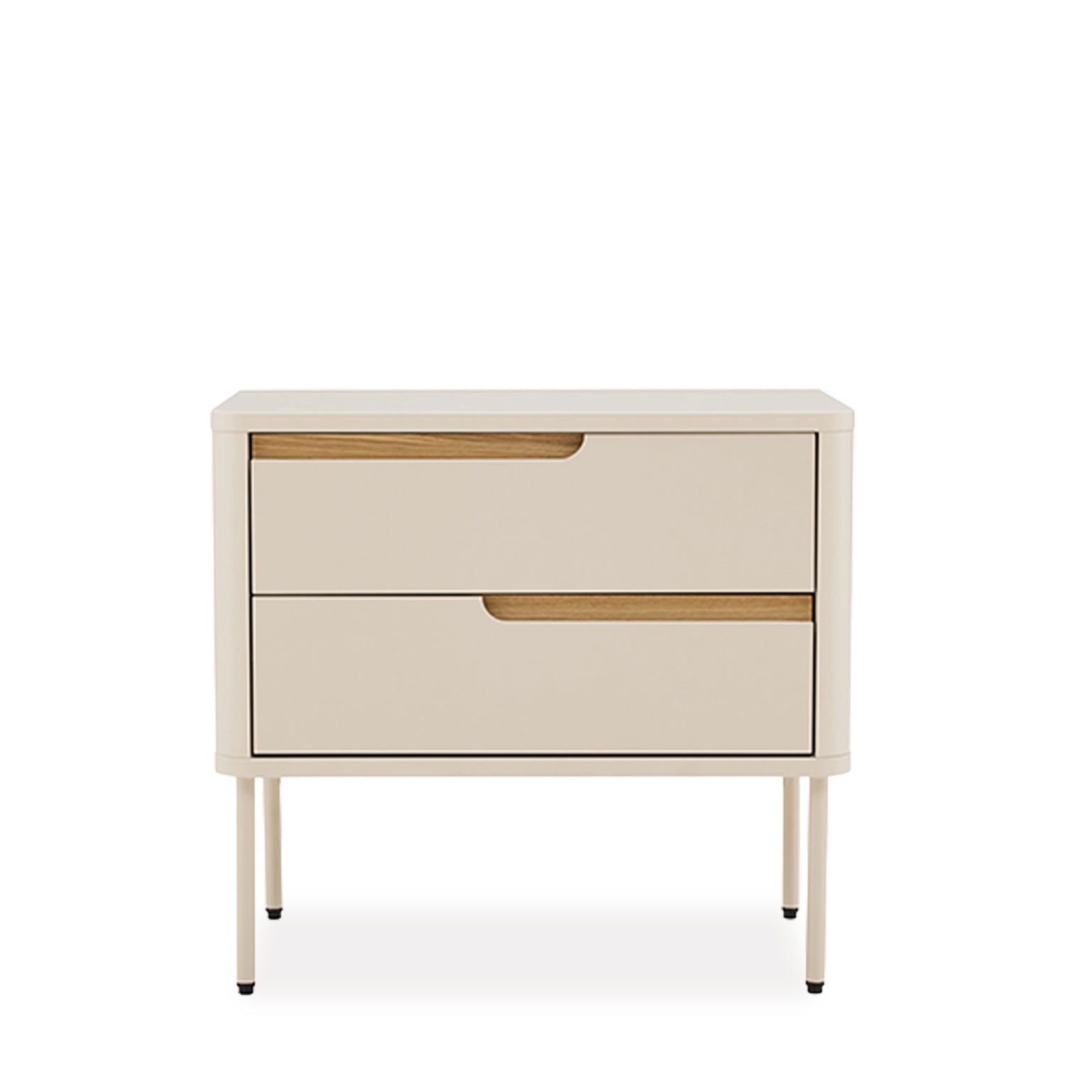 Comprar Mesita 2 cajones 60 Taiga online en KitMuebles