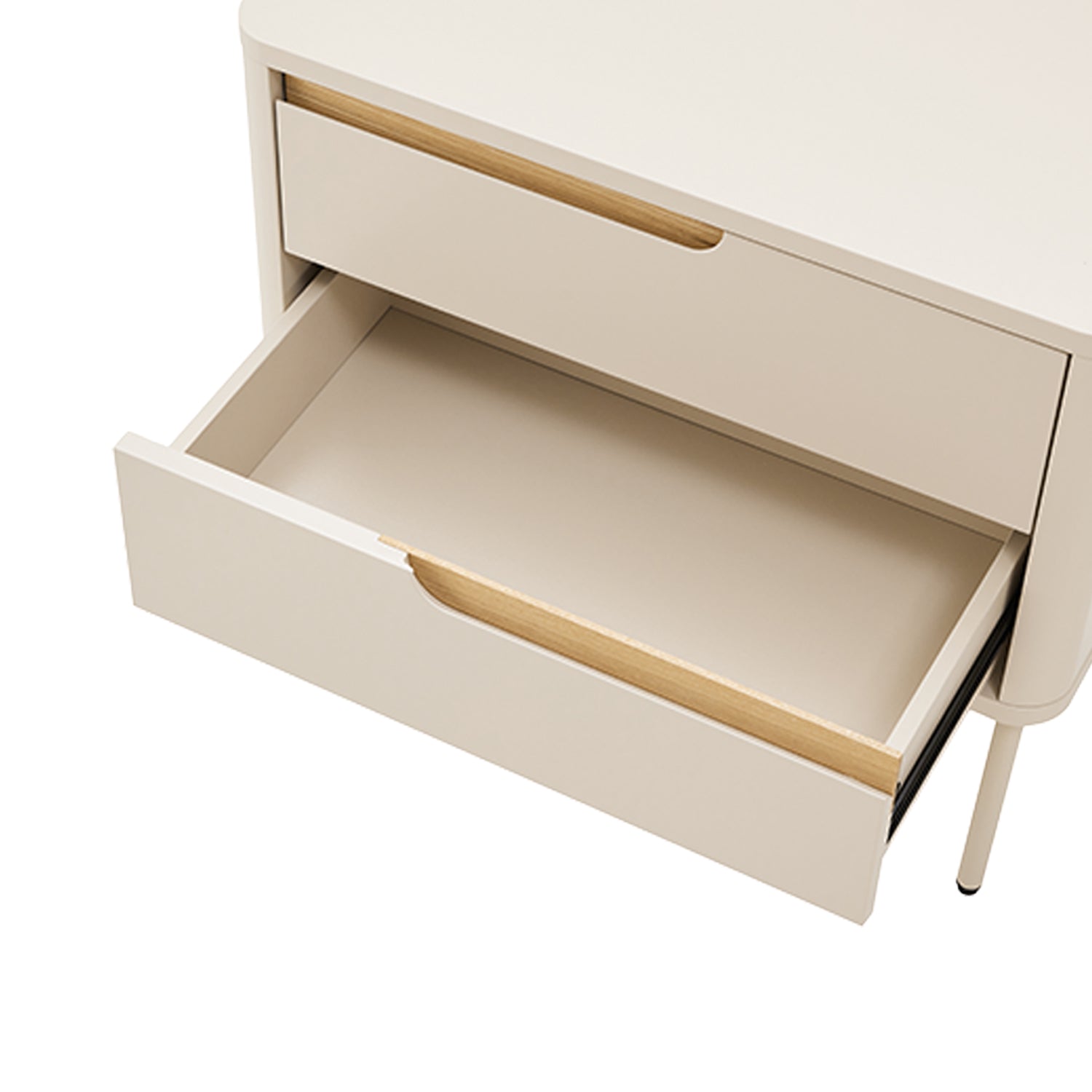 Comprar Mesita 2 cajones 60 Taiga online en KitMuebles