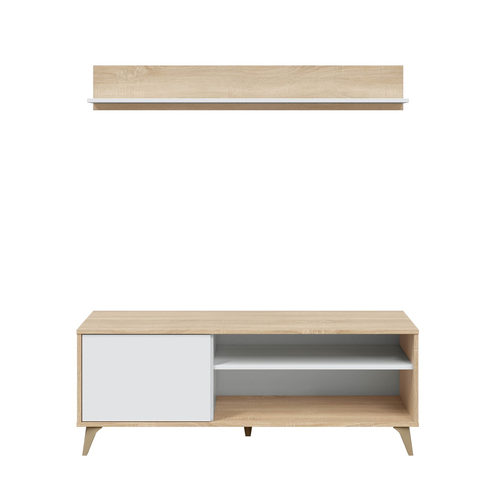 Comprar Mueble TV con Estante Kikua Plus online en KitMuebles