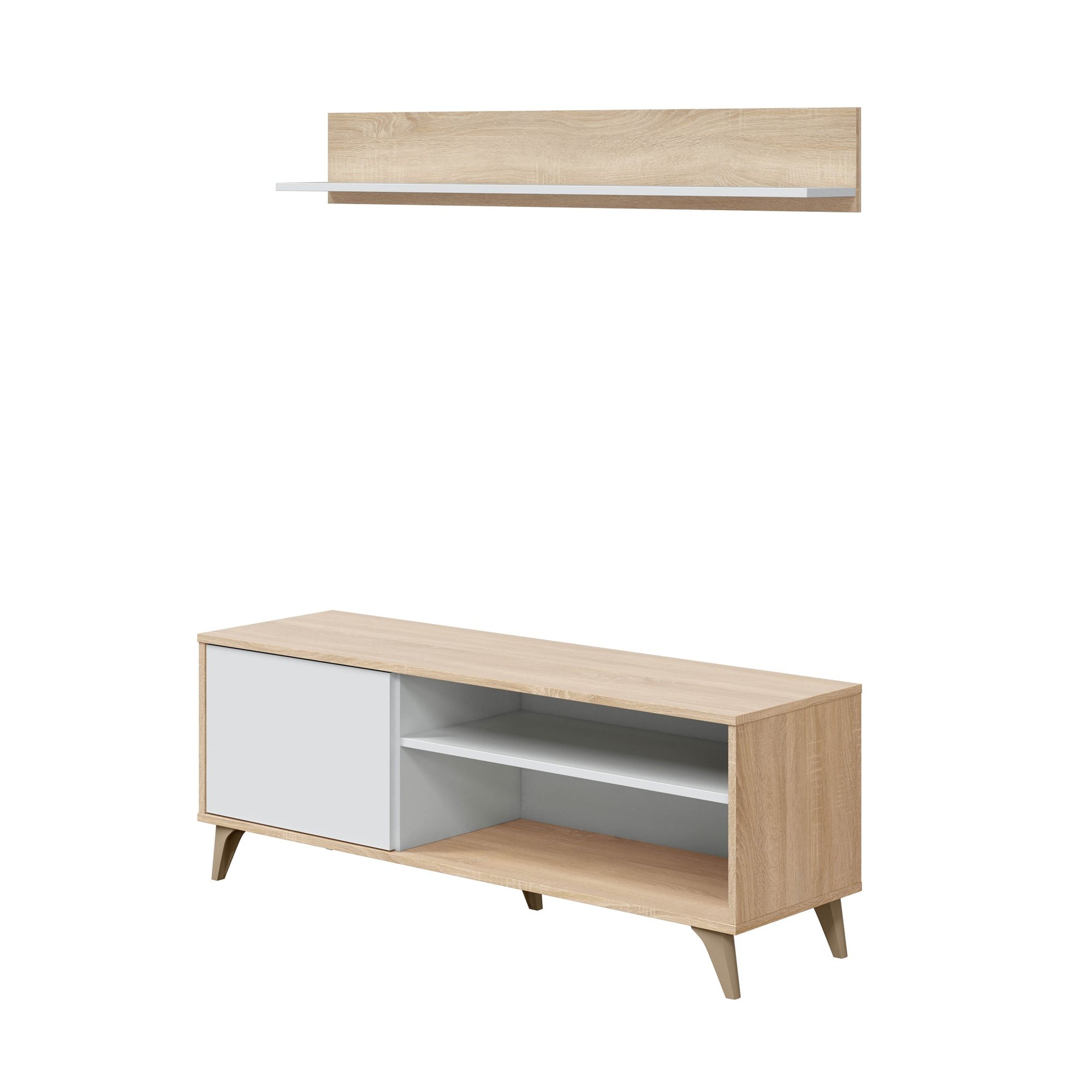Comprar Mueble TV con Estante Kikua Plus online en KitMuebles