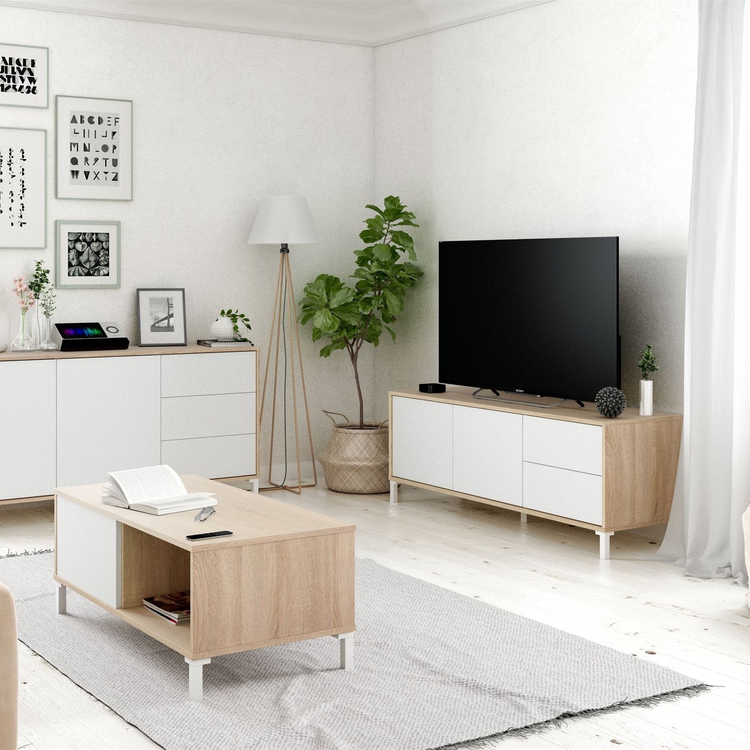 Comprar Mueble de TV Brooklyn online en KitMuebles