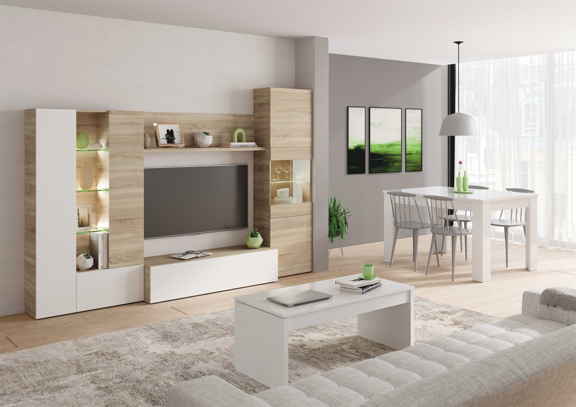 Comprar Mueble de Salón Essential 260cm online en KitMuebles