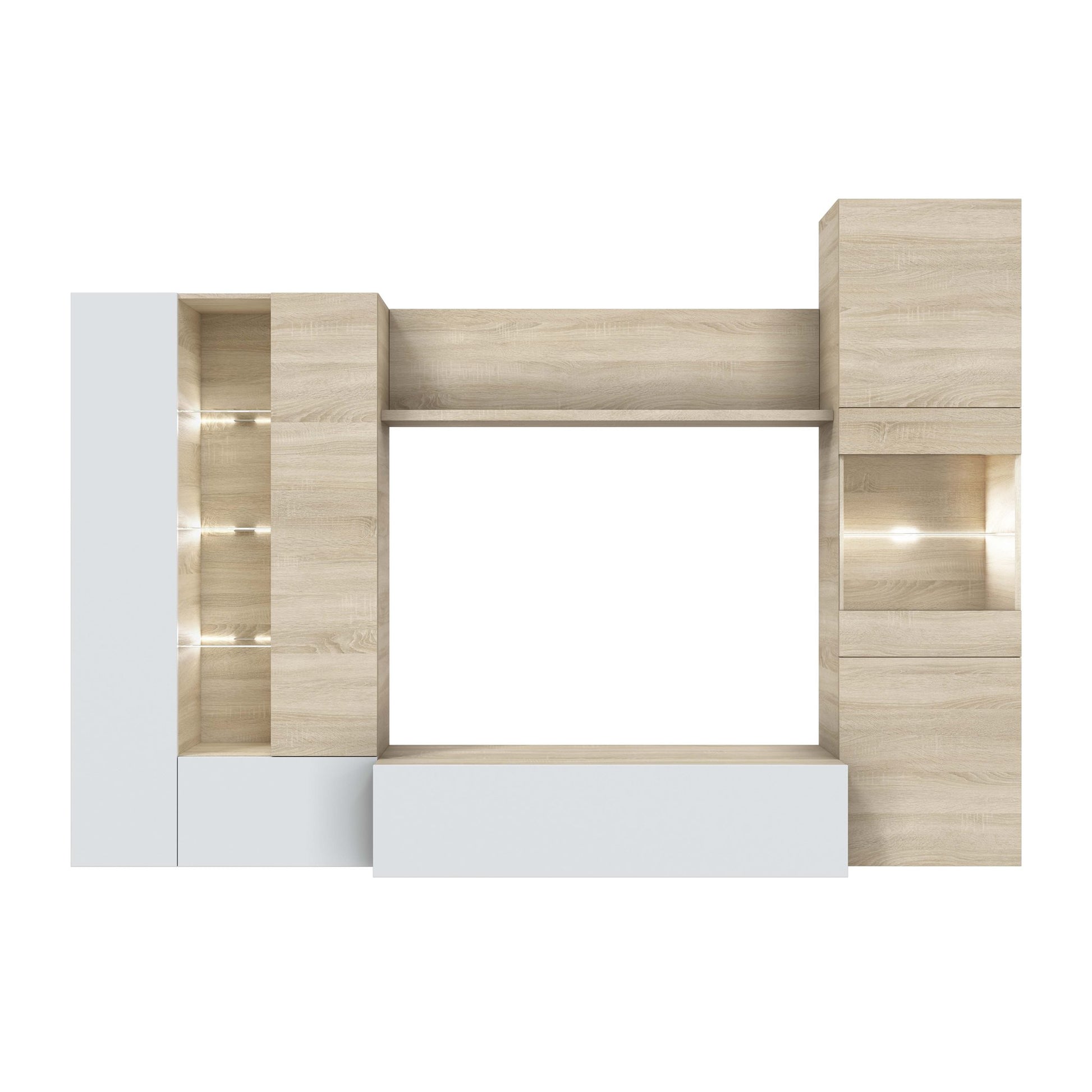 Comprar Mueble de Salón Essential 260cm online en KitMuebles