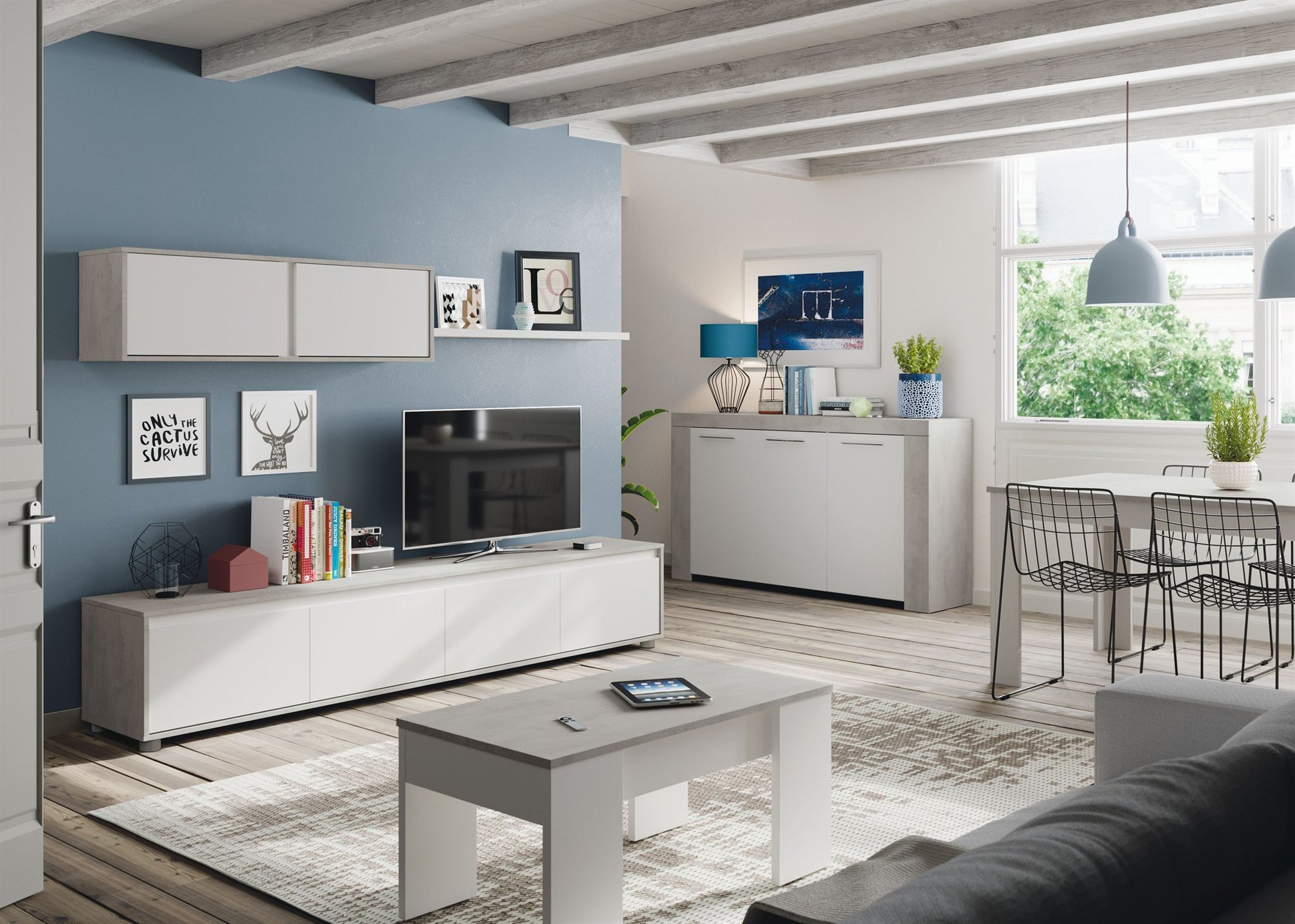 Comprar Mueble de TV Alida online en KitMuebles