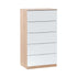 Comprar Cómoda 5 Cajones Raul online en KitMuebles