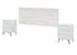 Comprar Cabezal con 2 Mesitas Sweet online en KitMuebles