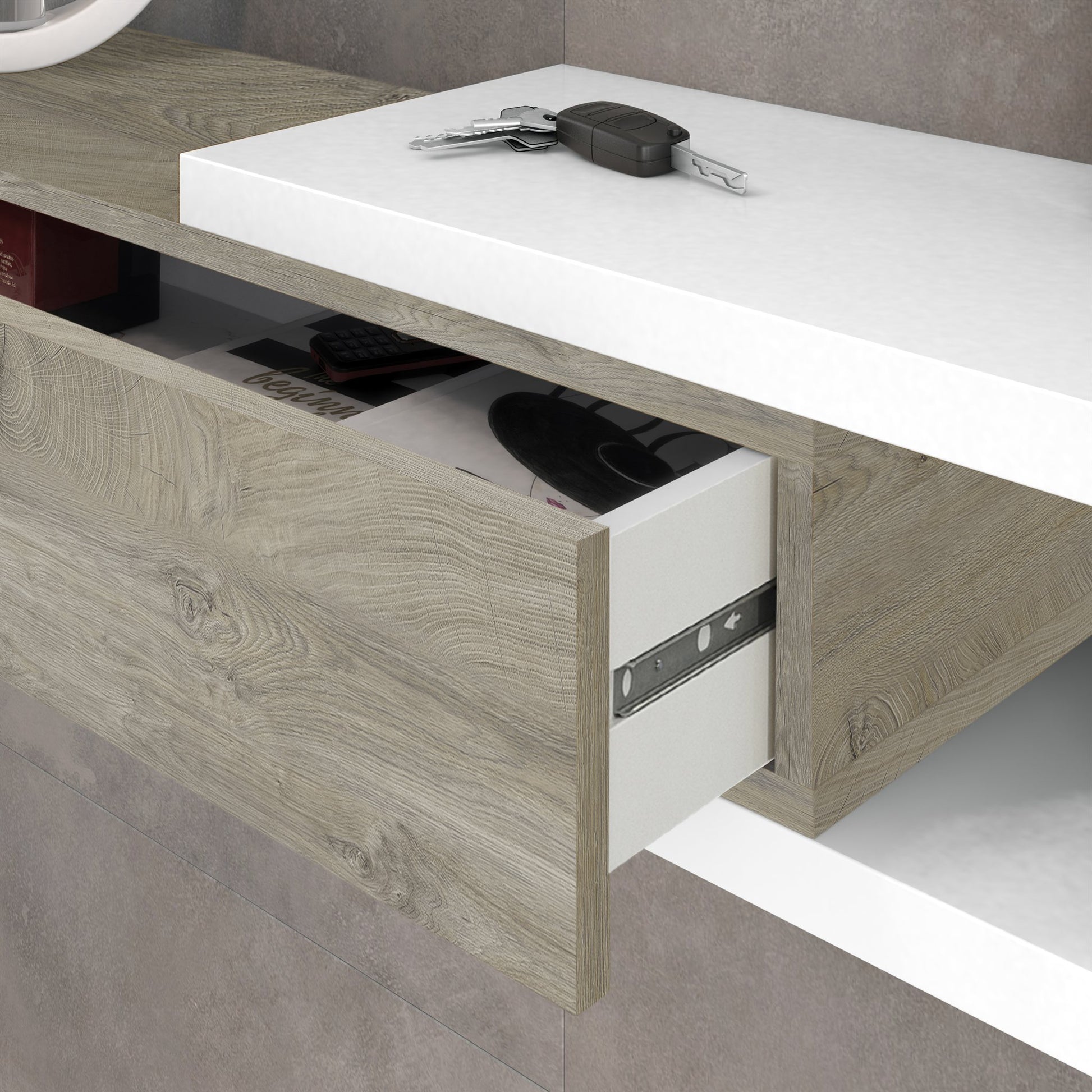 Comprar Recibidor con Espejo Noon online en KitMuebles