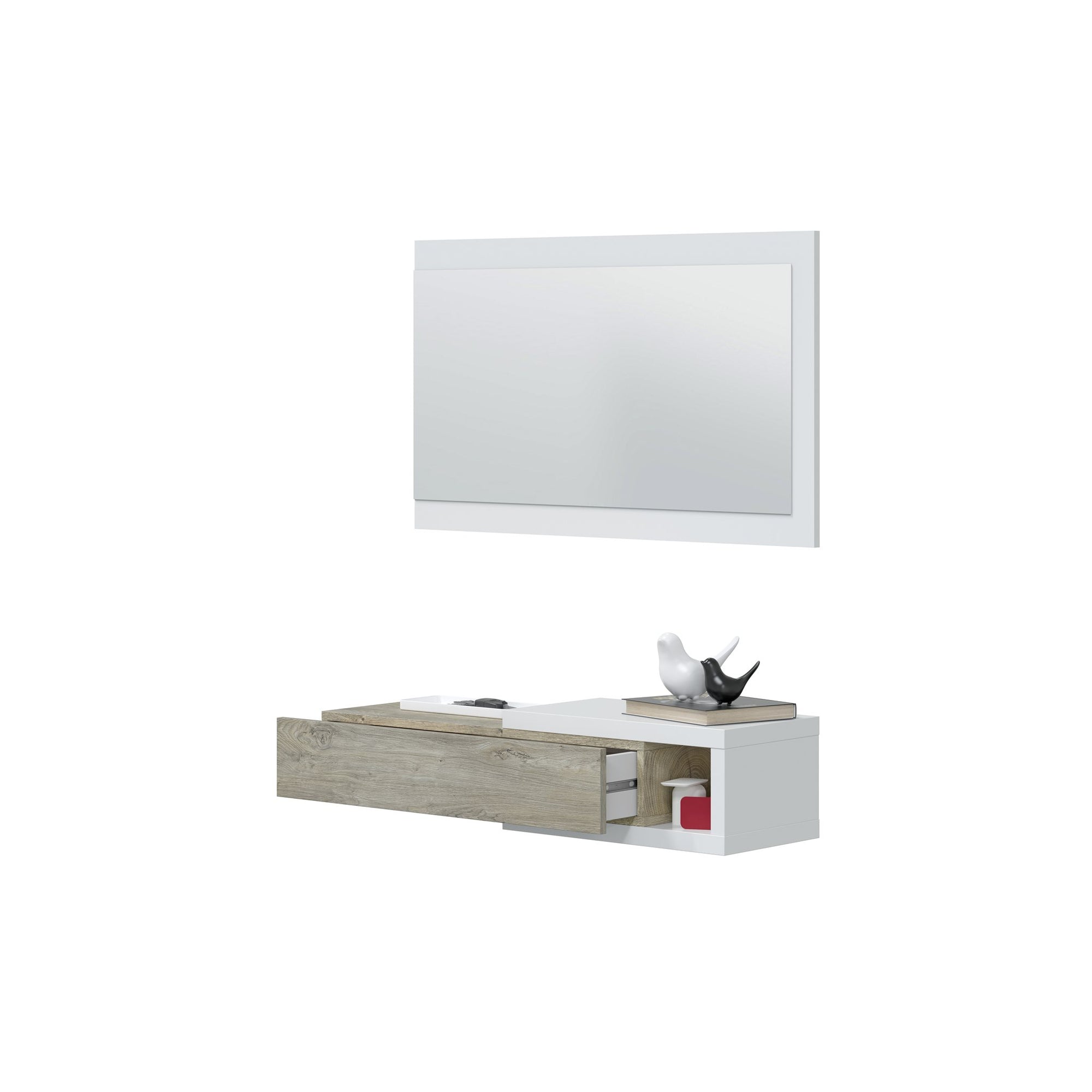 Comprar Recibidor con Espejo Noon online en KitMuebles