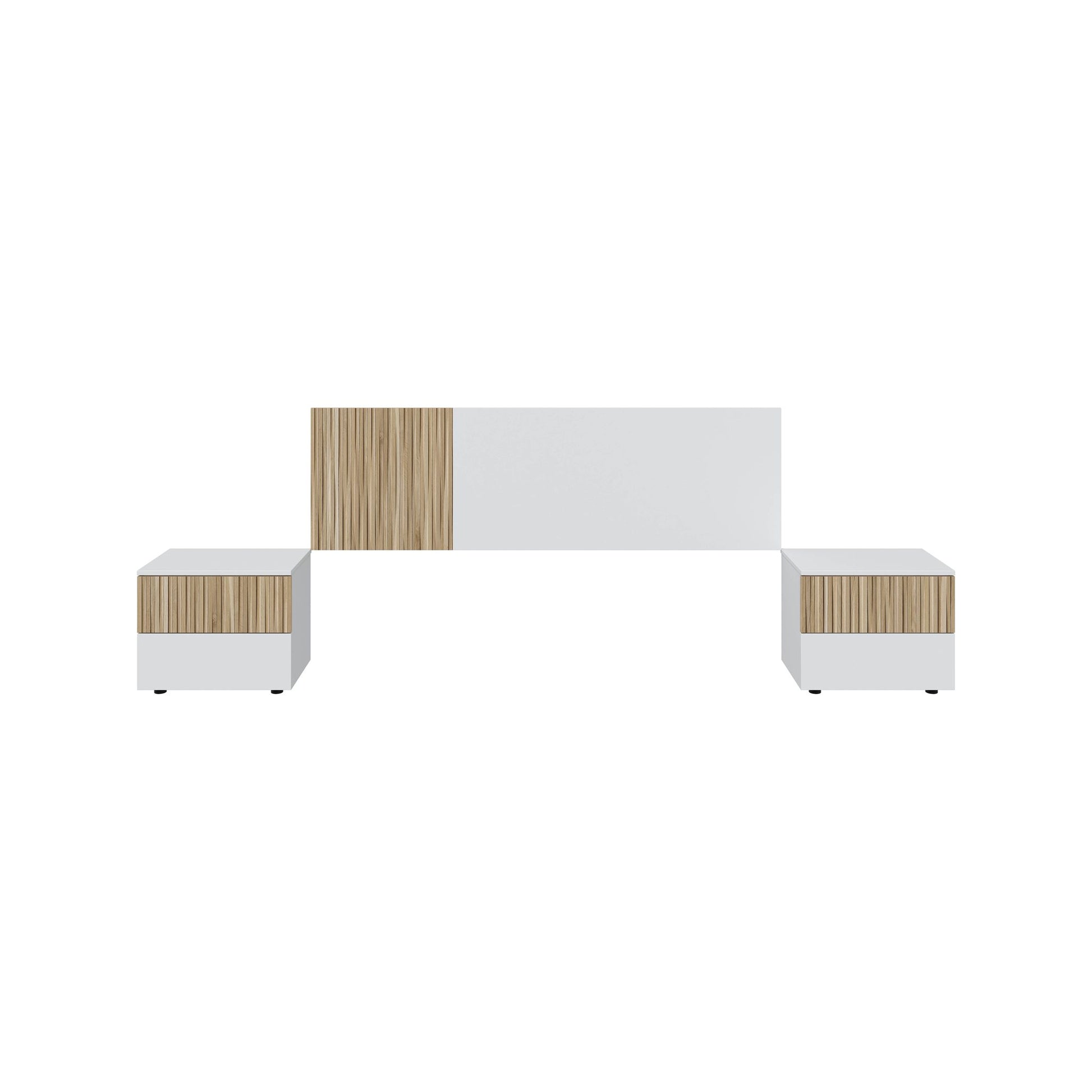Comprar Cabezal con 2 Mesitas Ethna online en KitMuebles