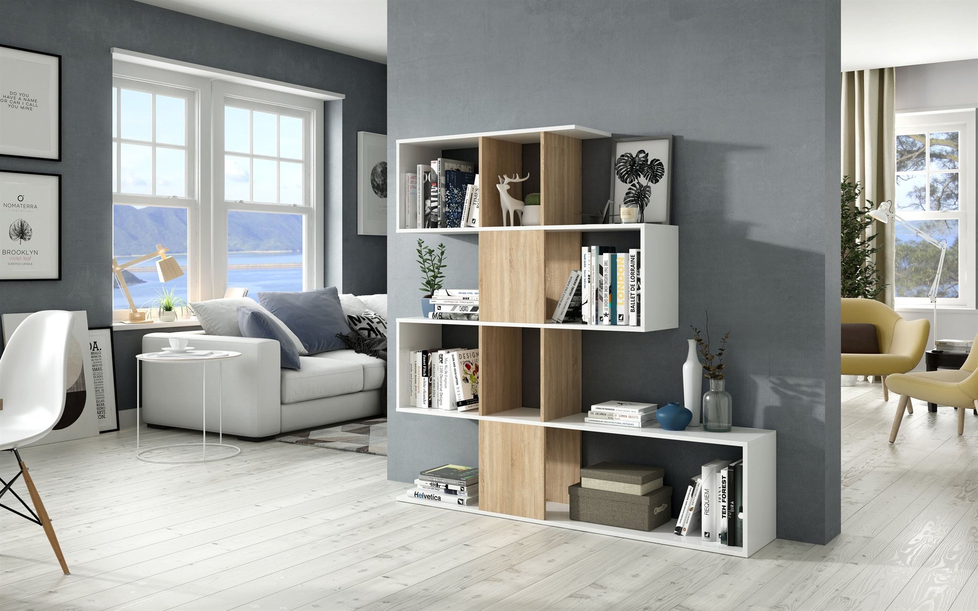 Comprar Estantería Zig-Zag online en KitMuebles