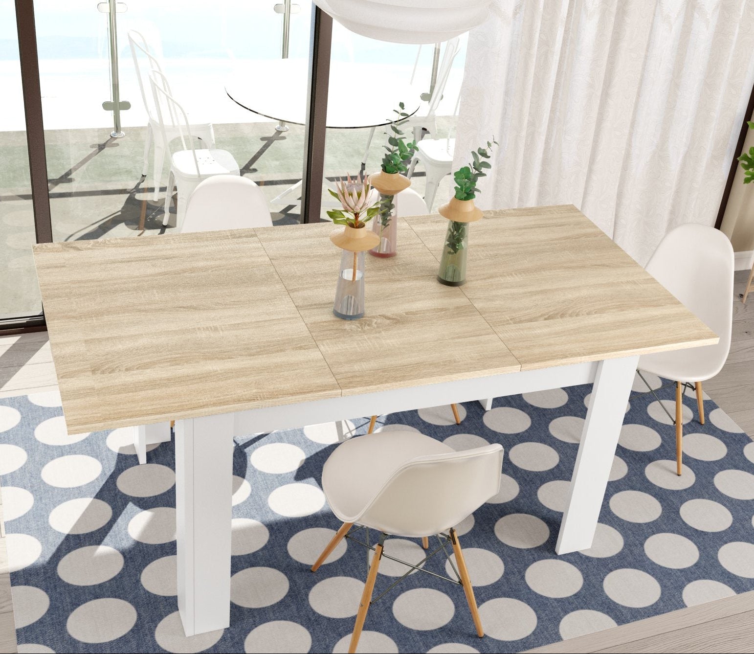 Mesa Extensible Kendra 140-190x90cm