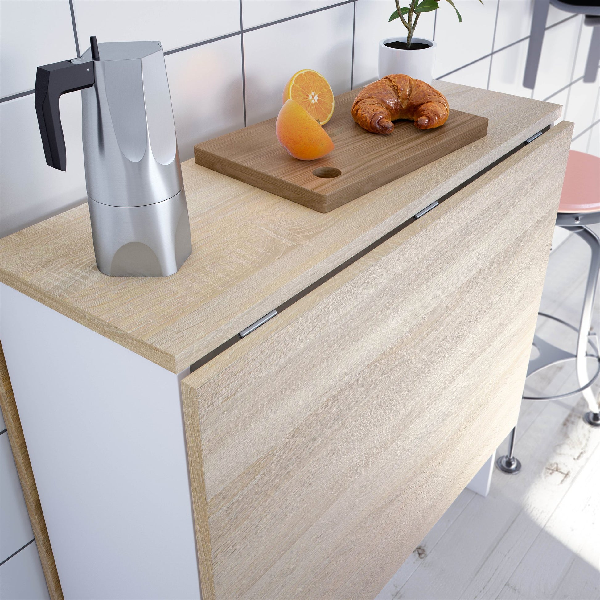 Comprar Mesa con Alas Abatibles Fly 140-31cm online en KitMuebles