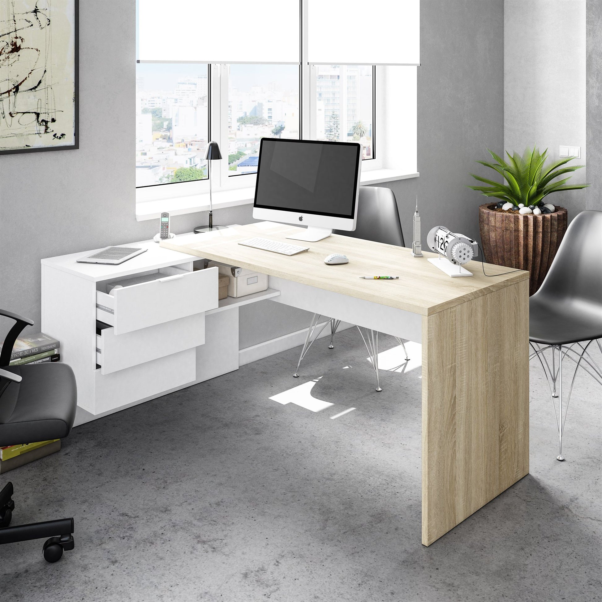 Comprar Escritorio con Cajonera Office online en KitMuebles