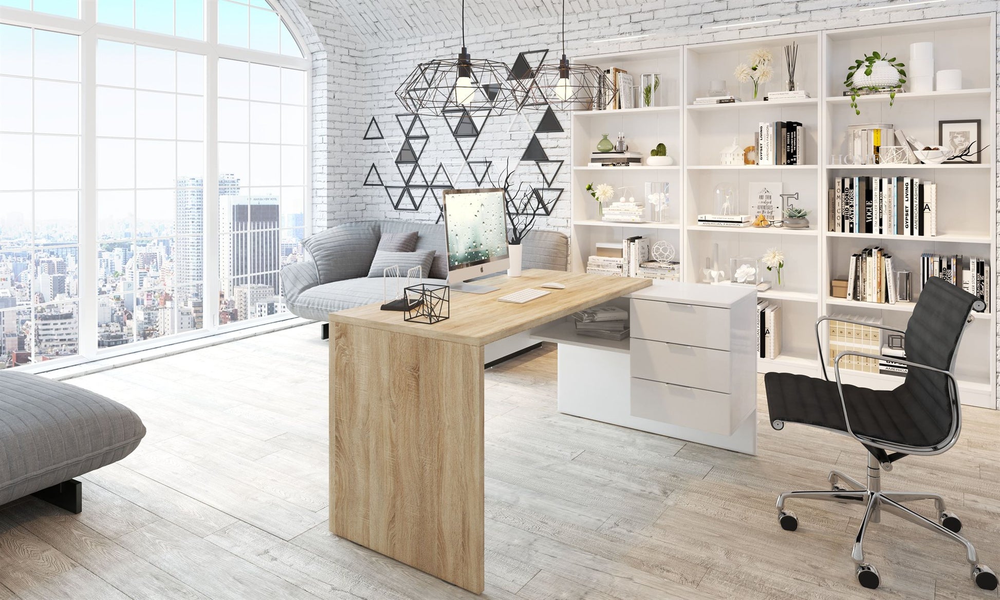Comprar Escritorio con Cajonera Office online en KitMuebles