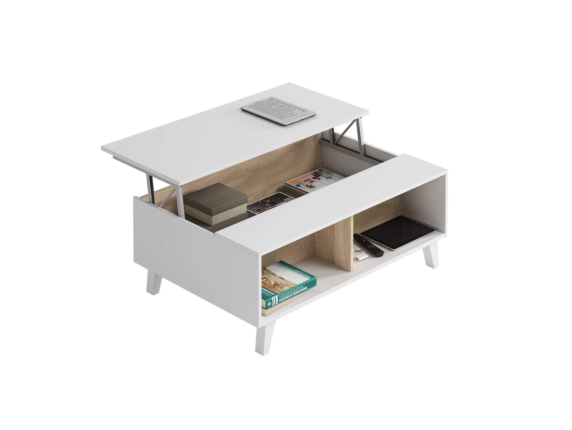 Comprar Mesa de Centro Elevable Zaiken online en KitMuebles