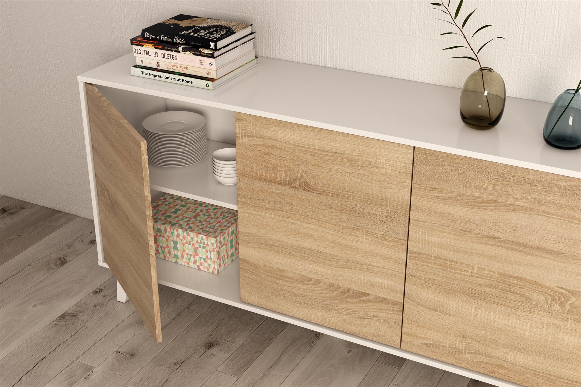 Comprar Aparador Zaiken Plus online en KitMuebles