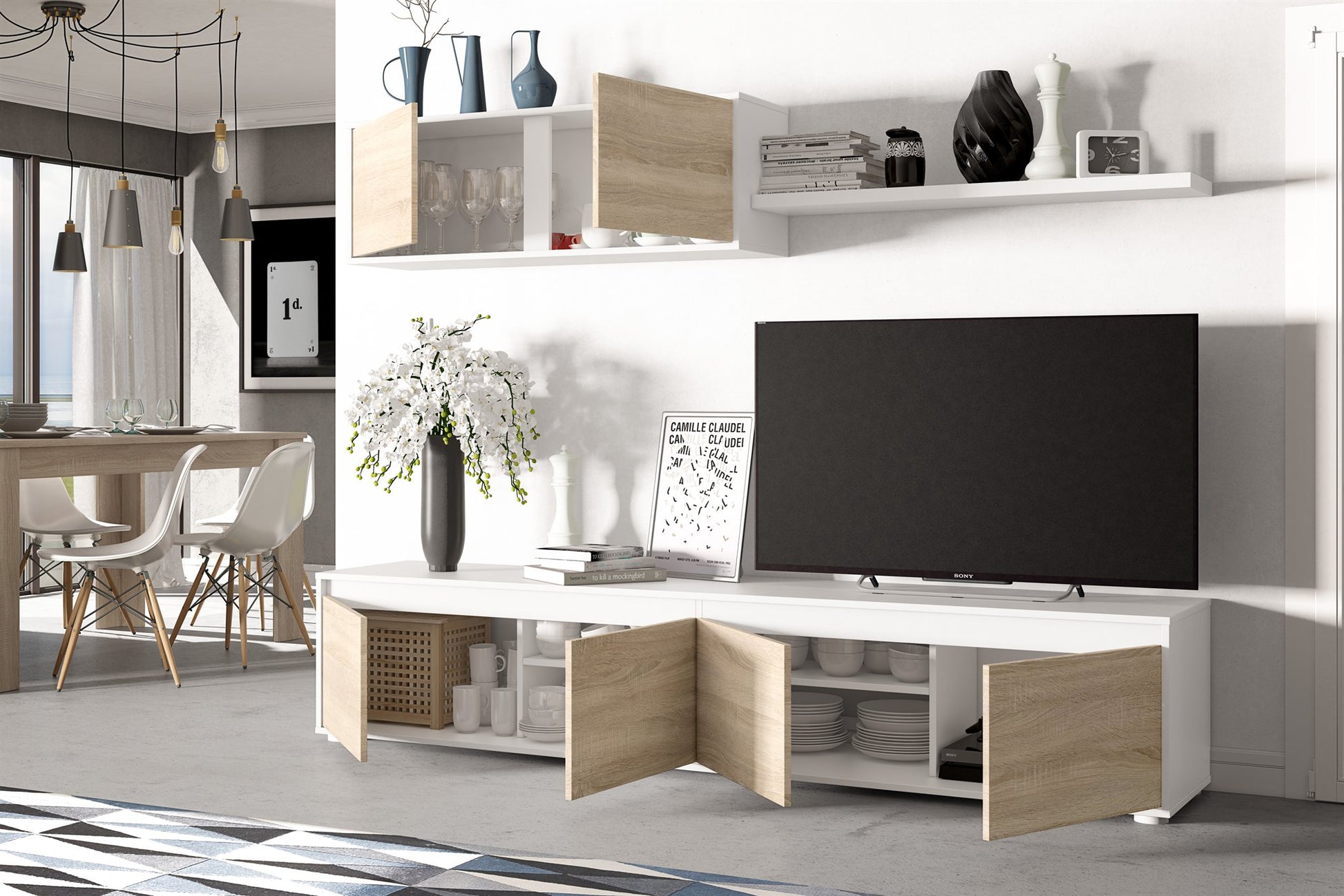 Comprar Mueble de TV Alida online en KitMuebles