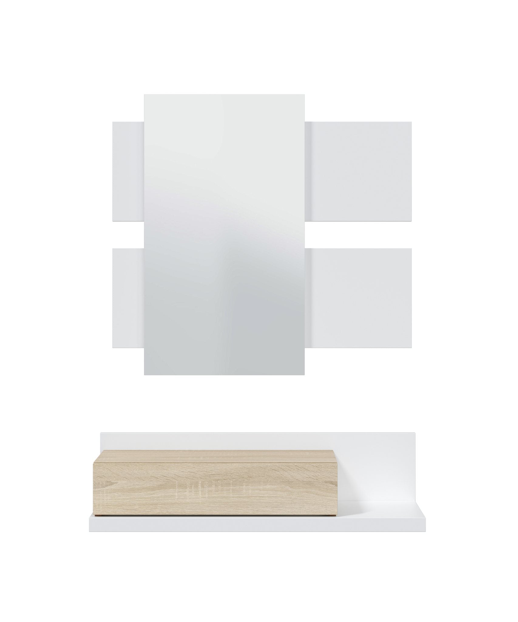 Comprar Recibidor con Espejo Tekkan online en KitMuebles