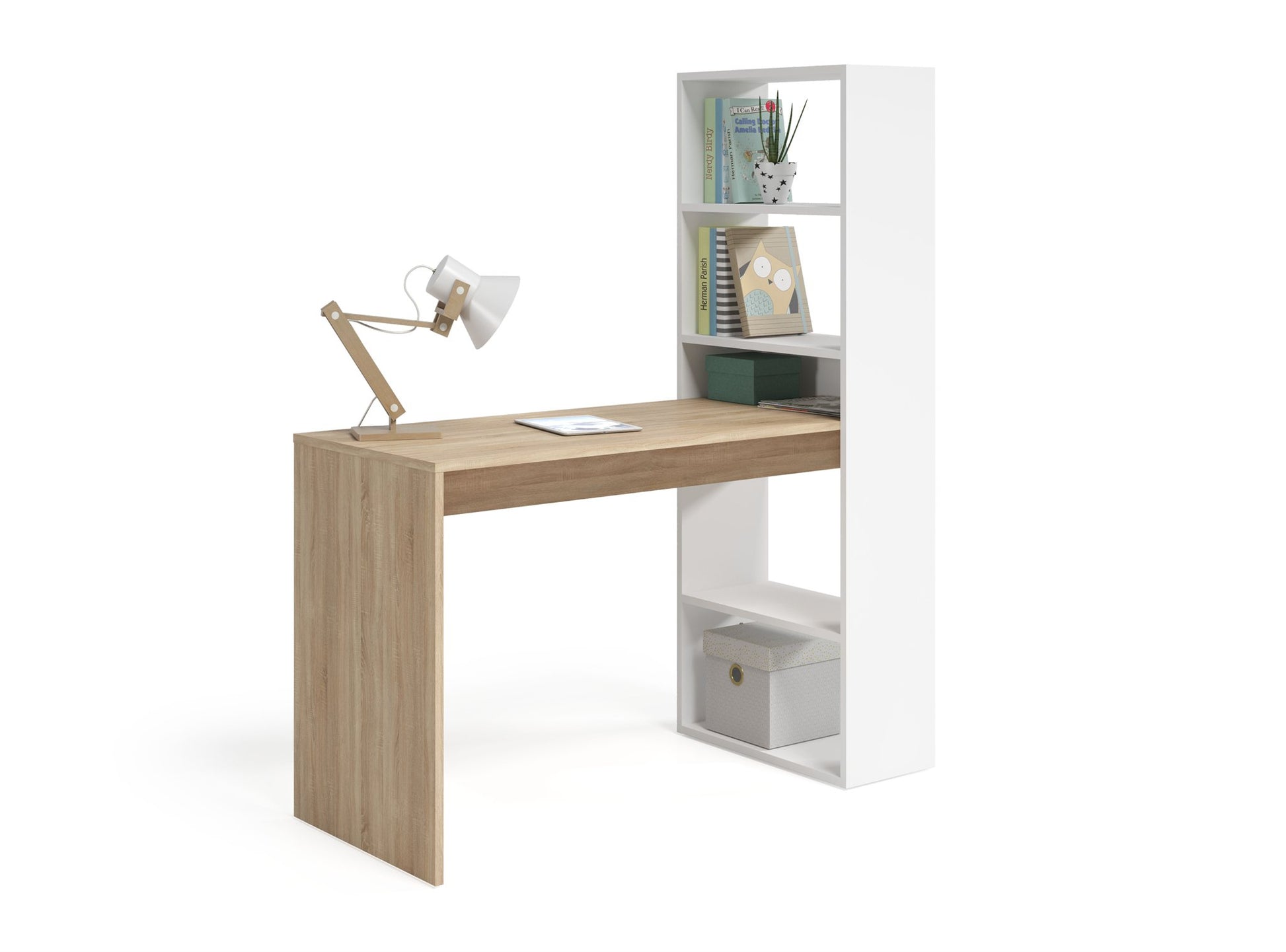 Comprar Escritorio con Estanteria Duplo online en KitMuebles