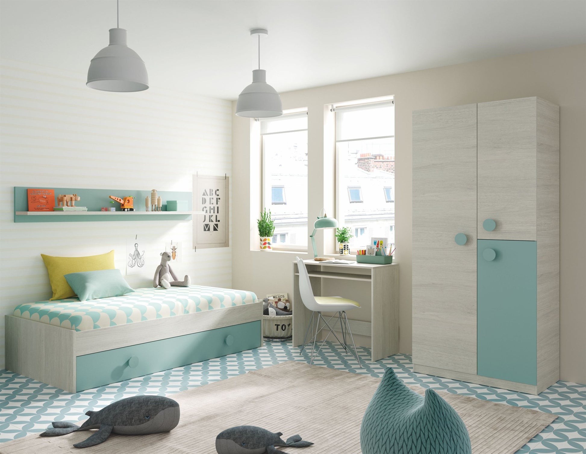 Comprar Armario Juvenil Snuba online en KitMuebles