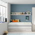 Comprar Cama Doble con Estante Elliot online en KitMuebles