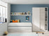 Comprar Cama Doble con Estante Elliot online en KitMuebles