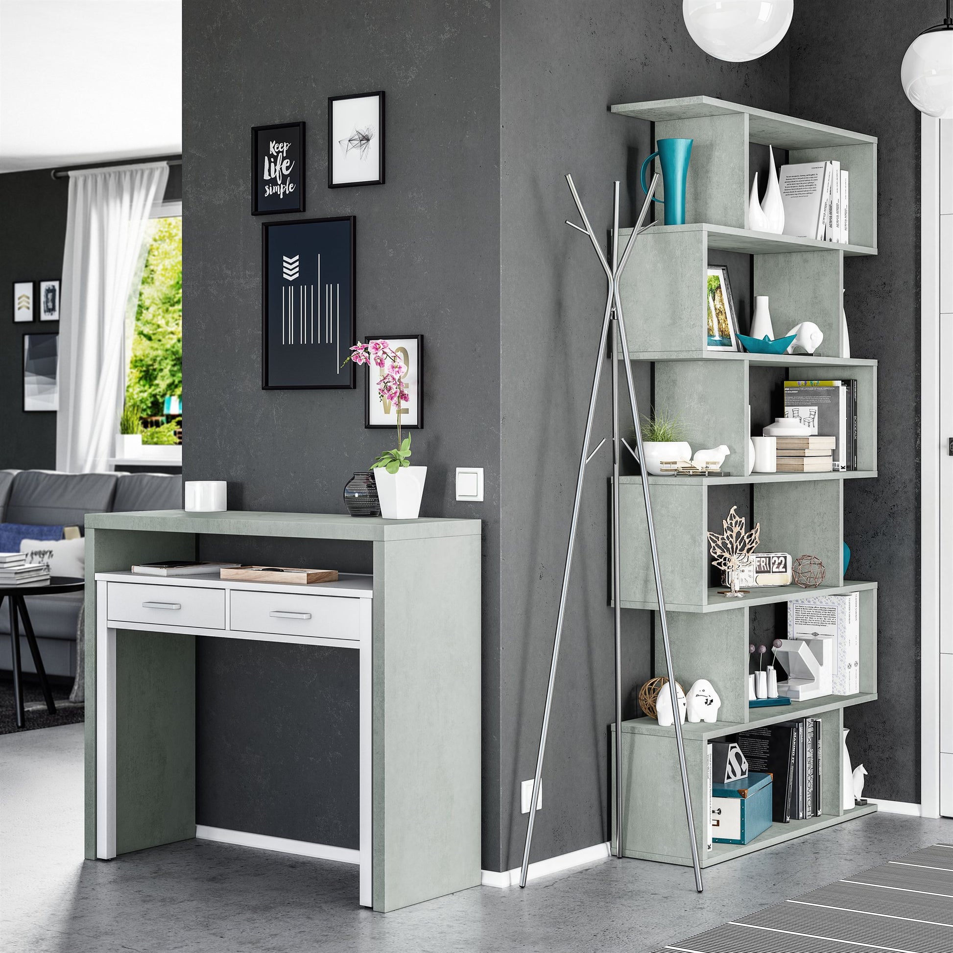 Comprar Consola-Escritorio Flex online en KitMuebles