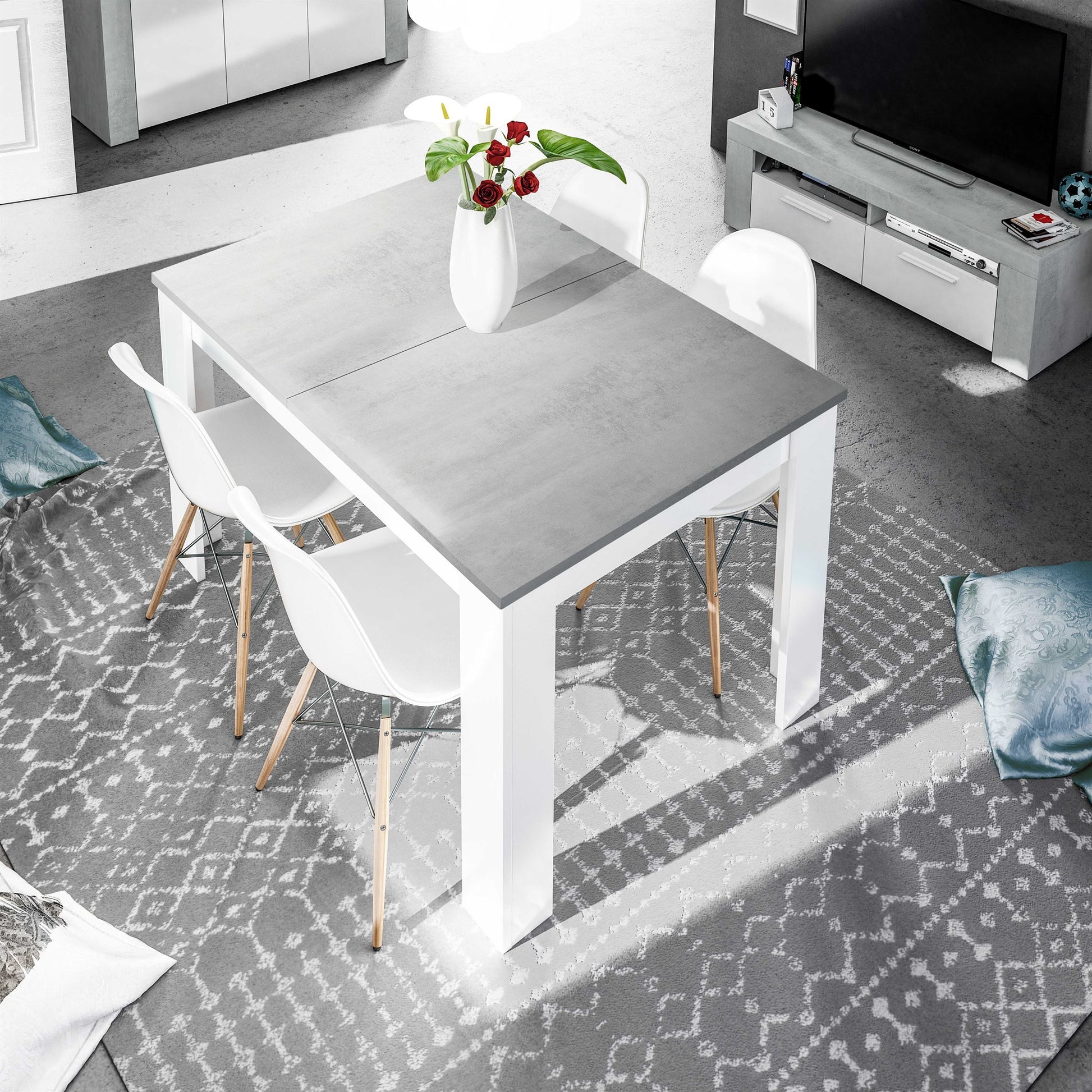 Comprar Mesa Extensible Kendra 140-190x90cm online en KitMuebles