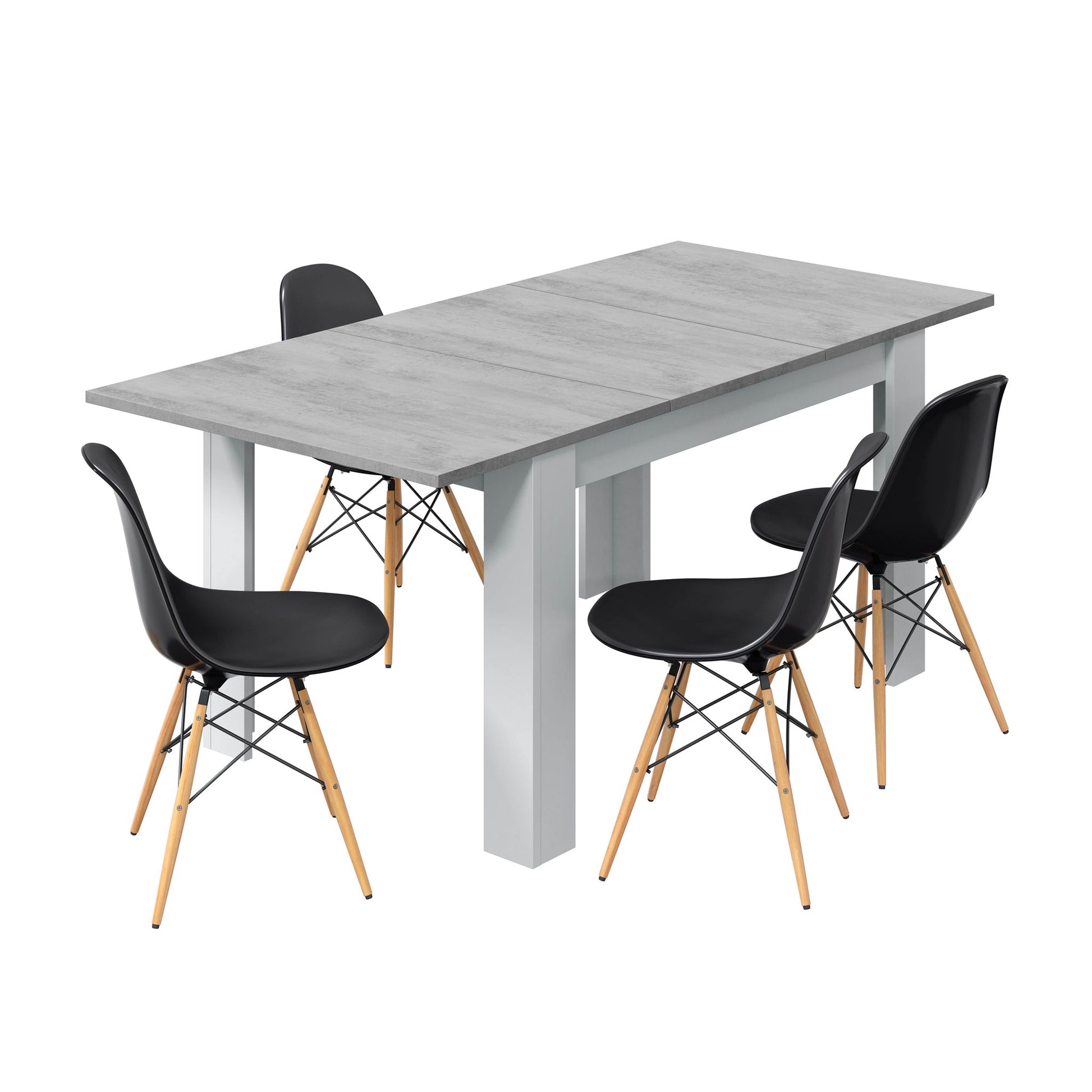 Comprar Mesa Extensible Kendra 140-190x90cm online en KitMuebles