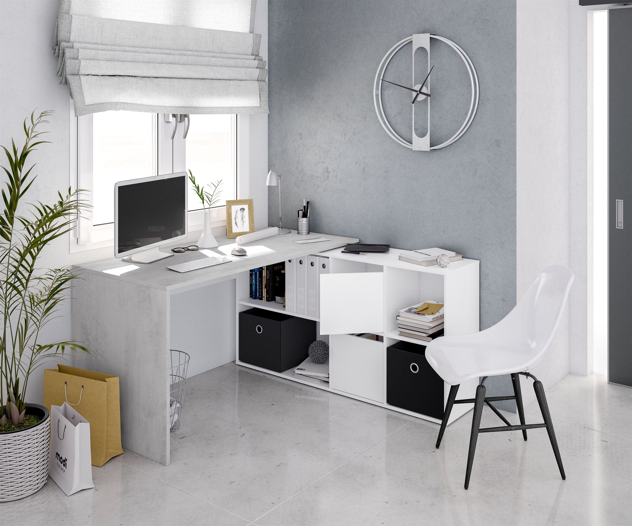 Escritorio con Buc Office