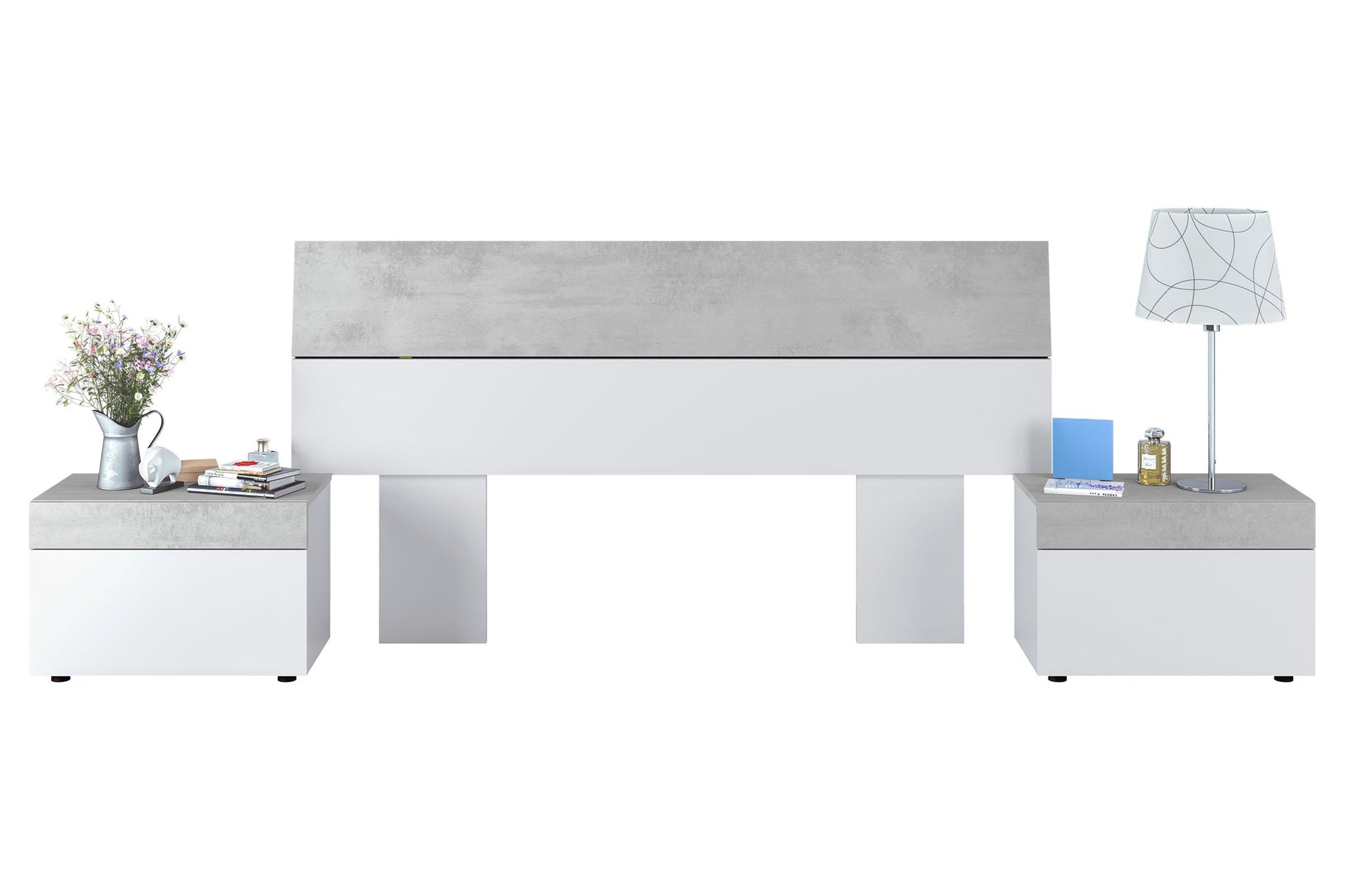 Comprar Cabezal con Mesitas Tekkan online en KitMuebles