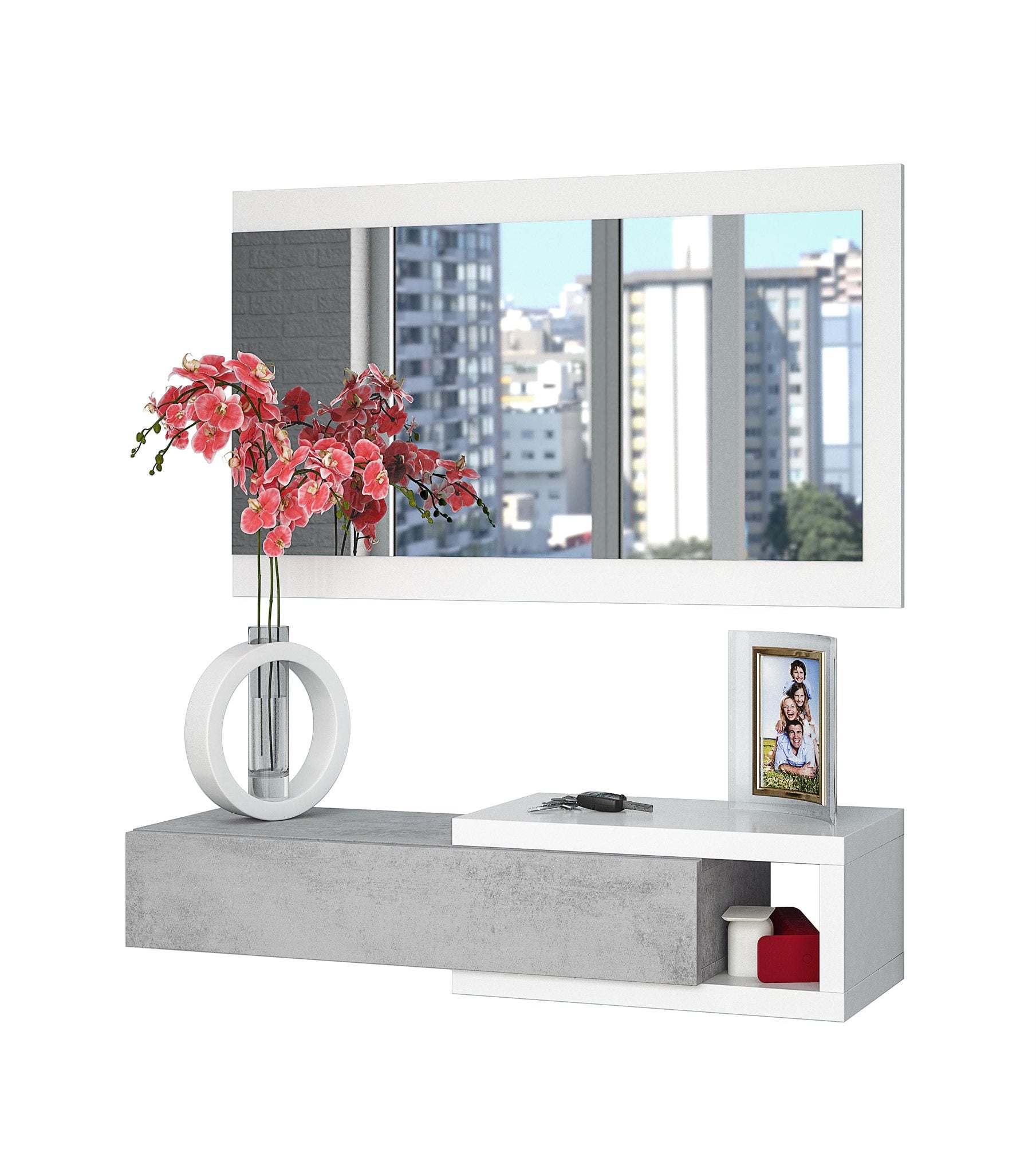 Comprar Recibidor con Espejo Noon online en KitMuebles