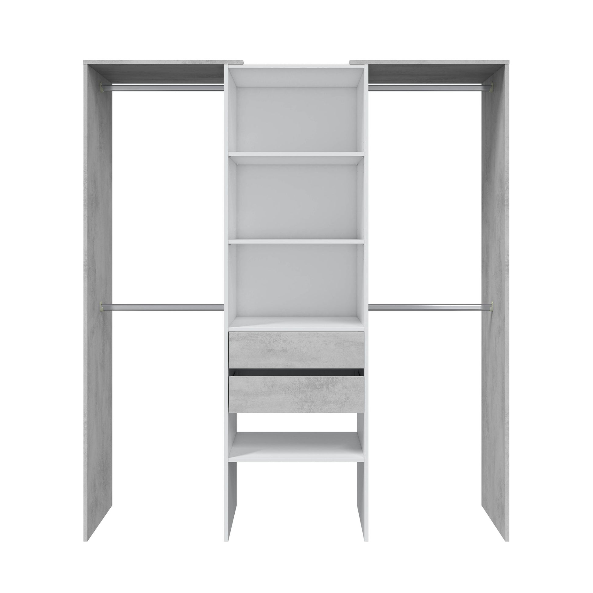 Comprar Armario-Vestidor con Estanteria Jens 179cm online en KitMuebles